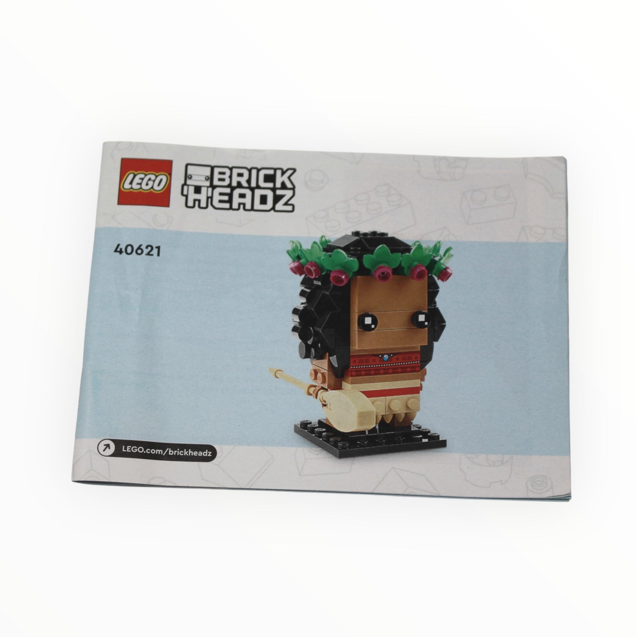 Used Set 40621 BrickHeadz Disney Moana & Merida