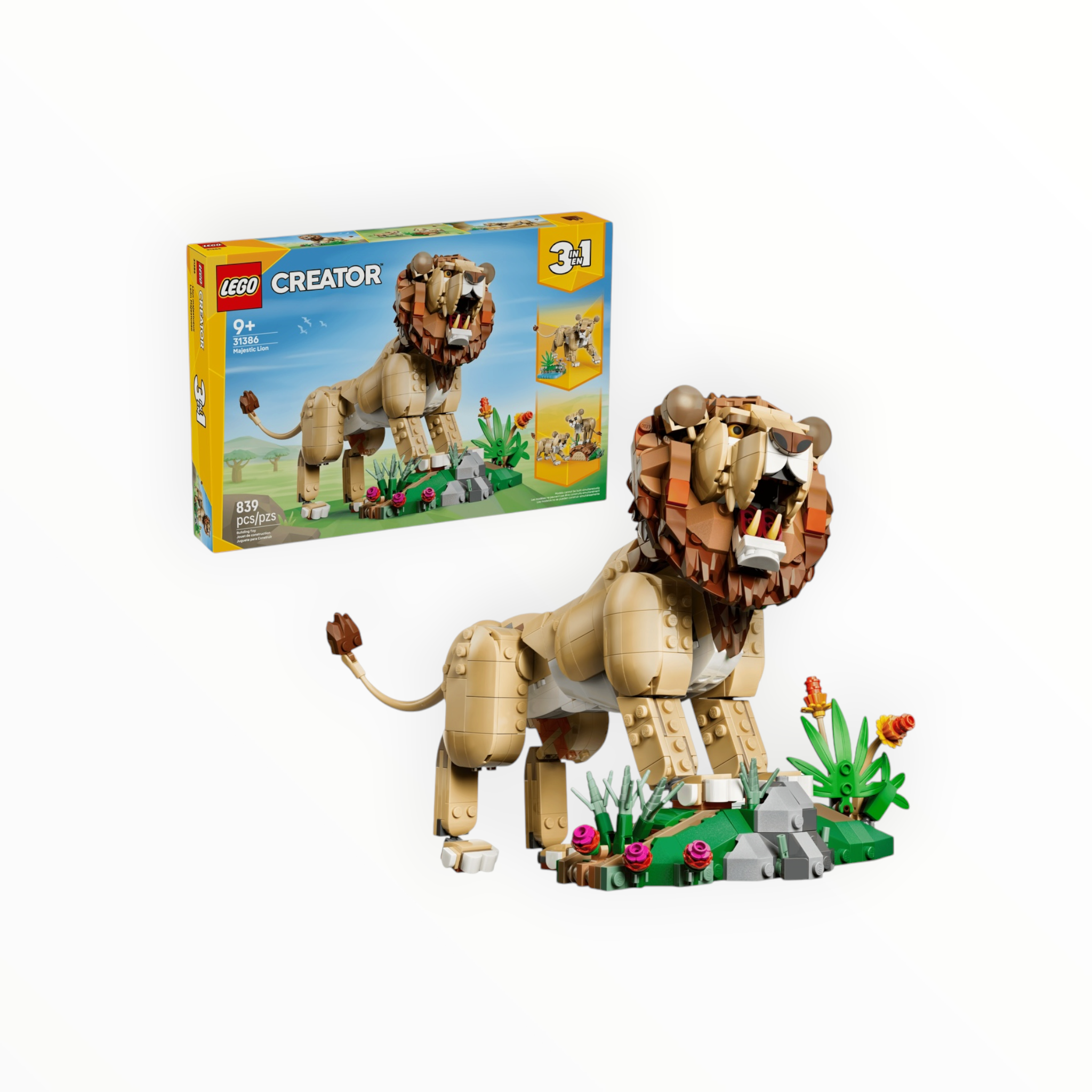 31386 Creator Wild Animals: Majestic Lion