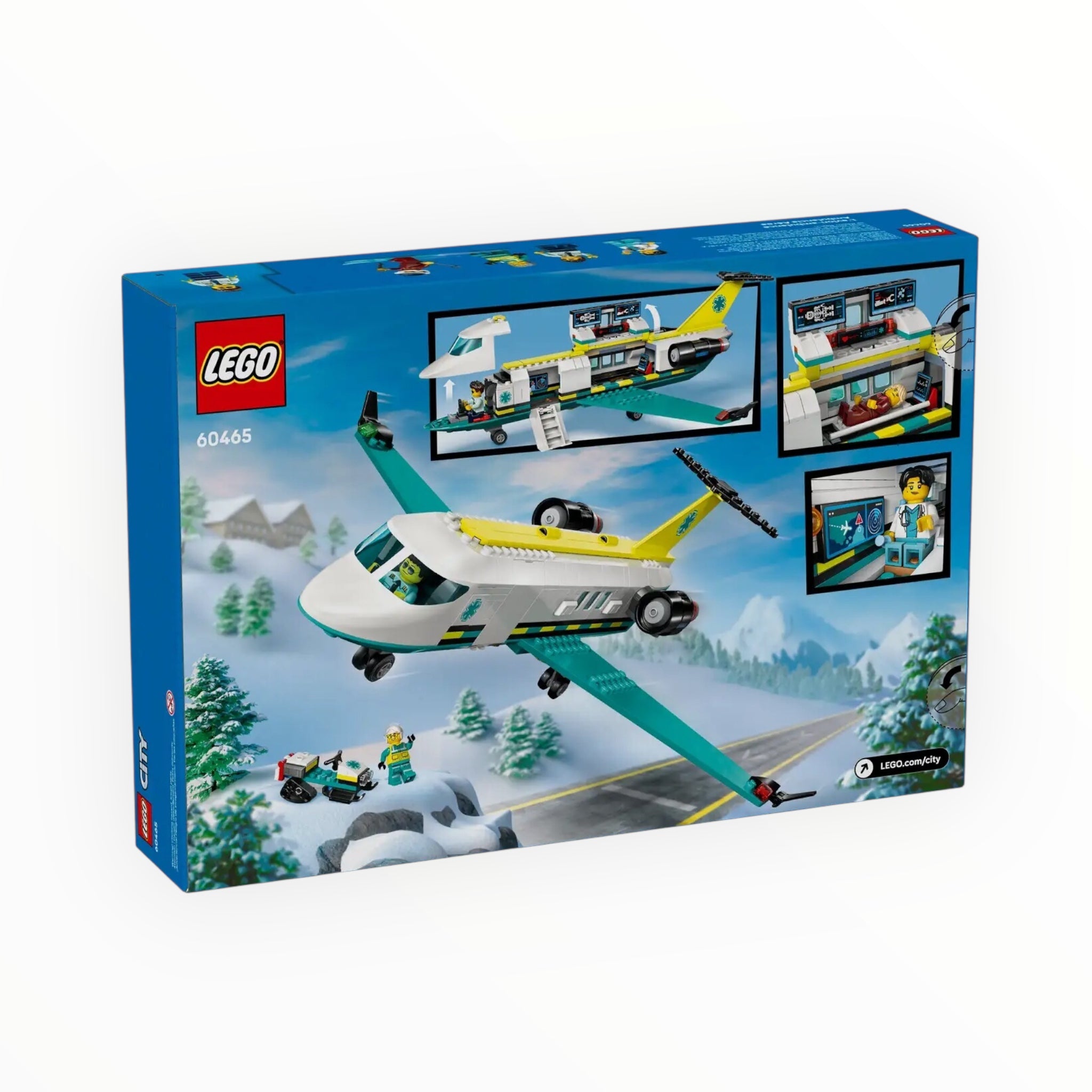 60465 City Emergency Air Ambulance Airplane