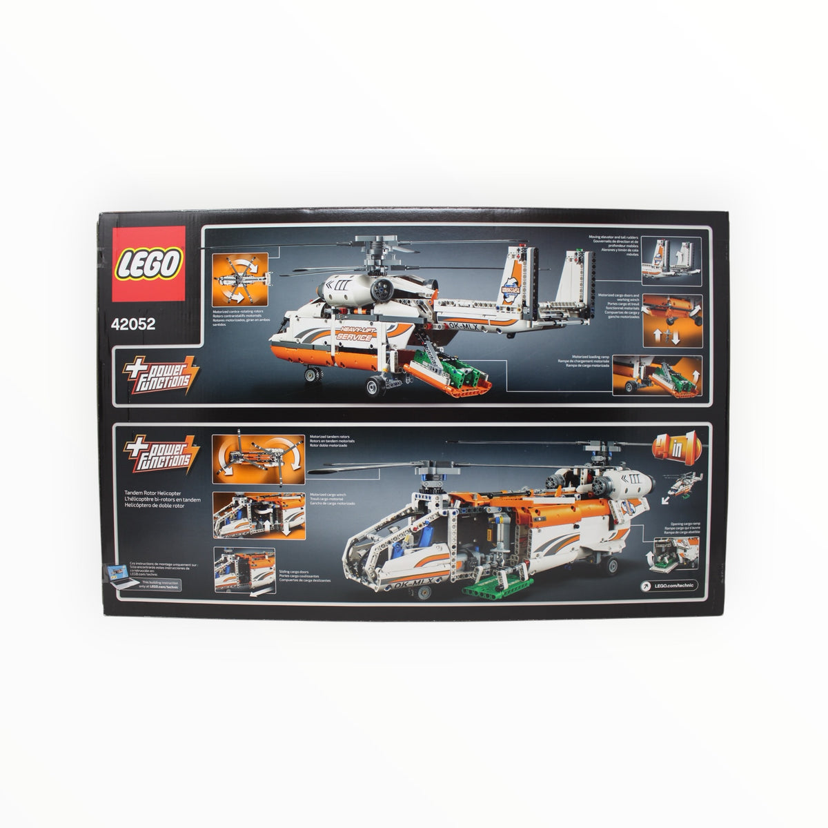Retired Set 42052 Technic Heavy Lift Helicopter (some box damage)