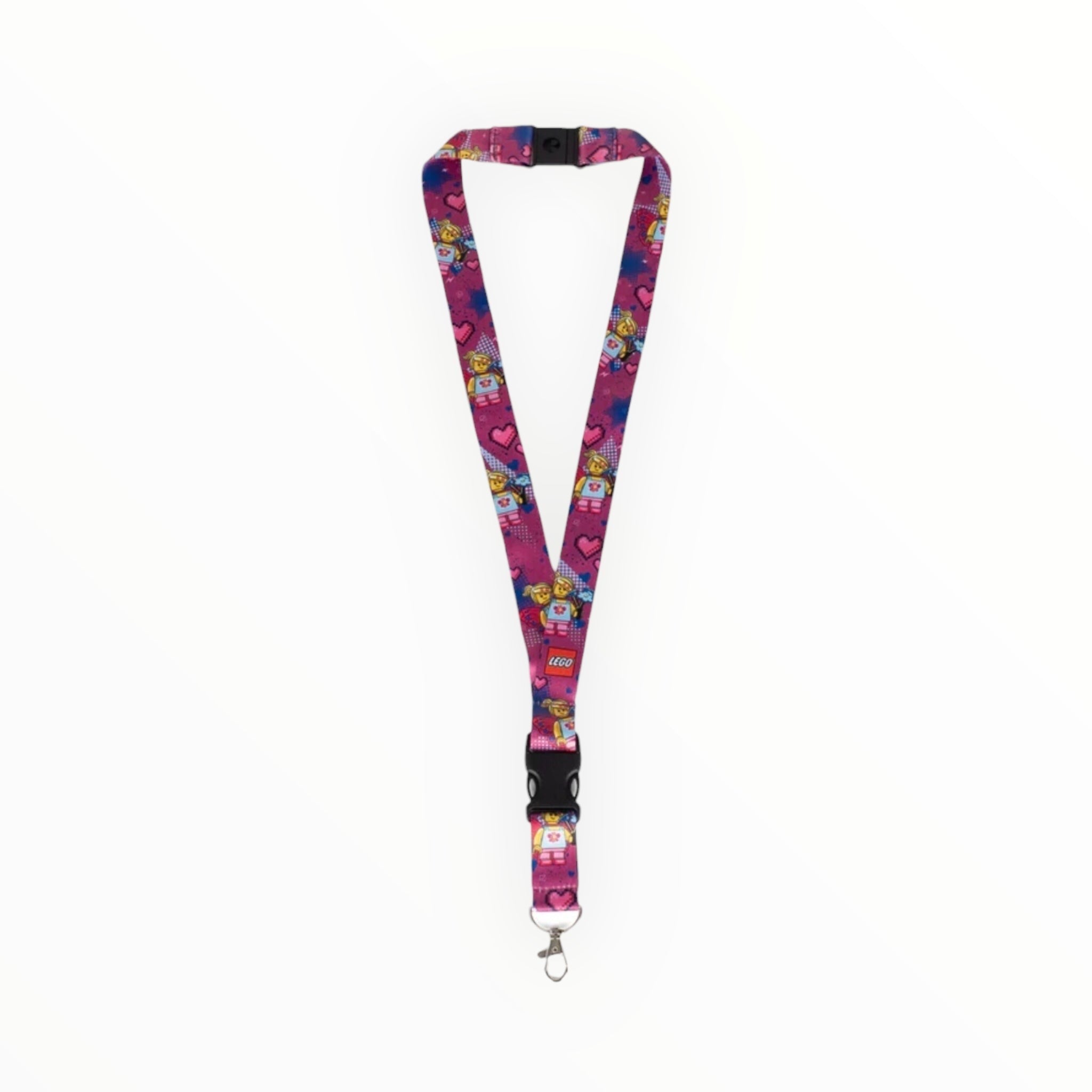Butterfly Girl LEGO Lanyard