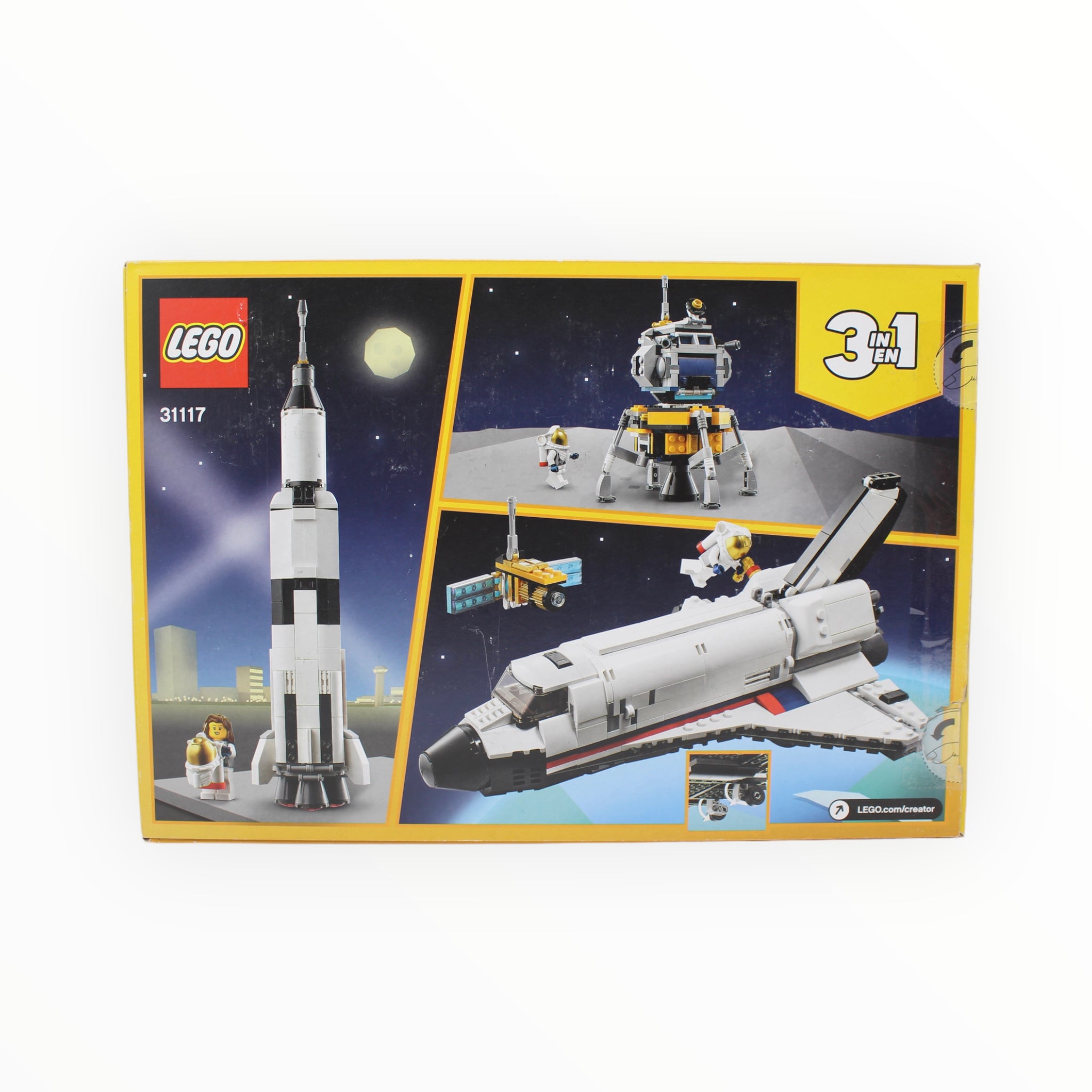 Certified Used Set 31117 Creator Space Shuttle Adventure