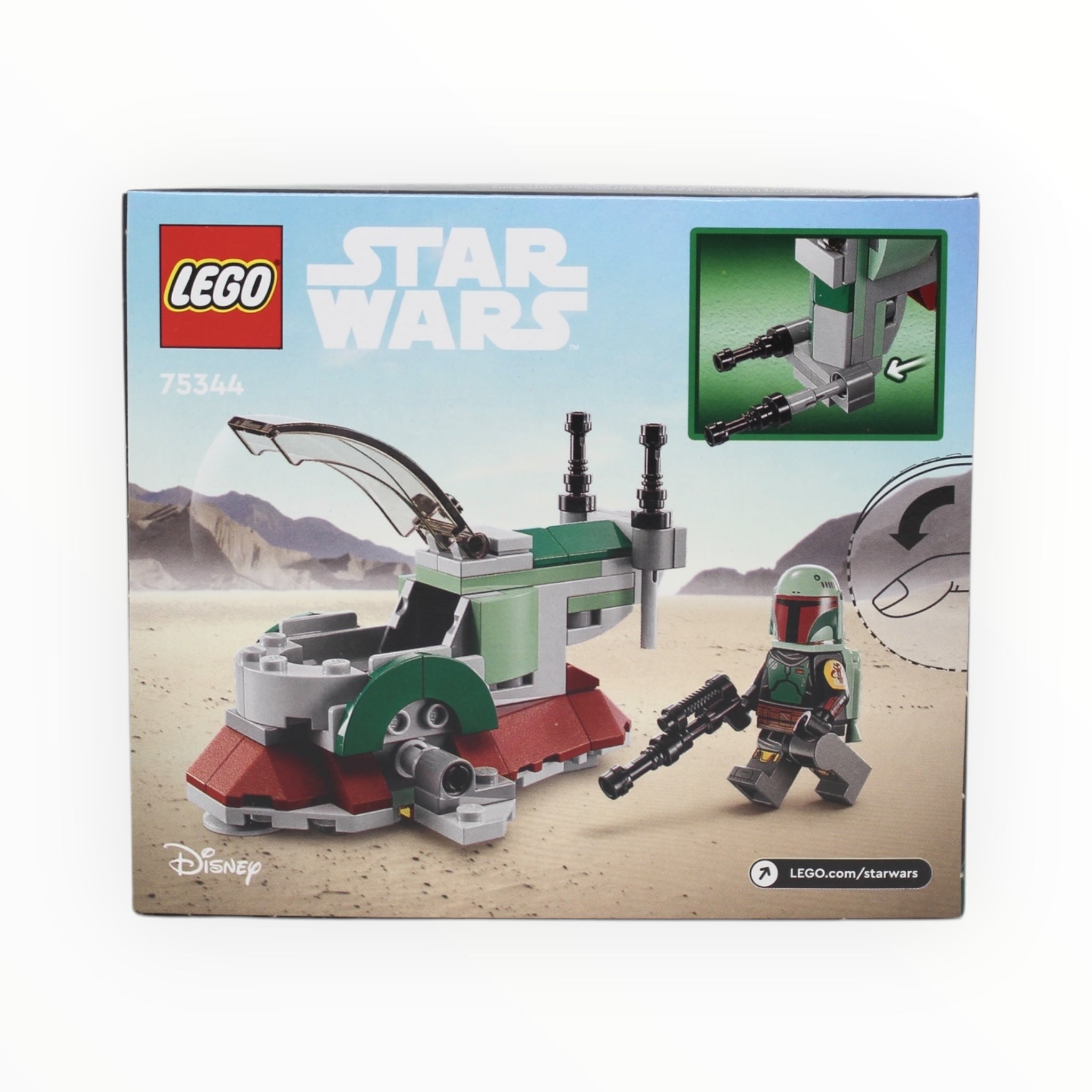 Retired Set 75344 Star Wars Boba Fett’s Starship Microfighter