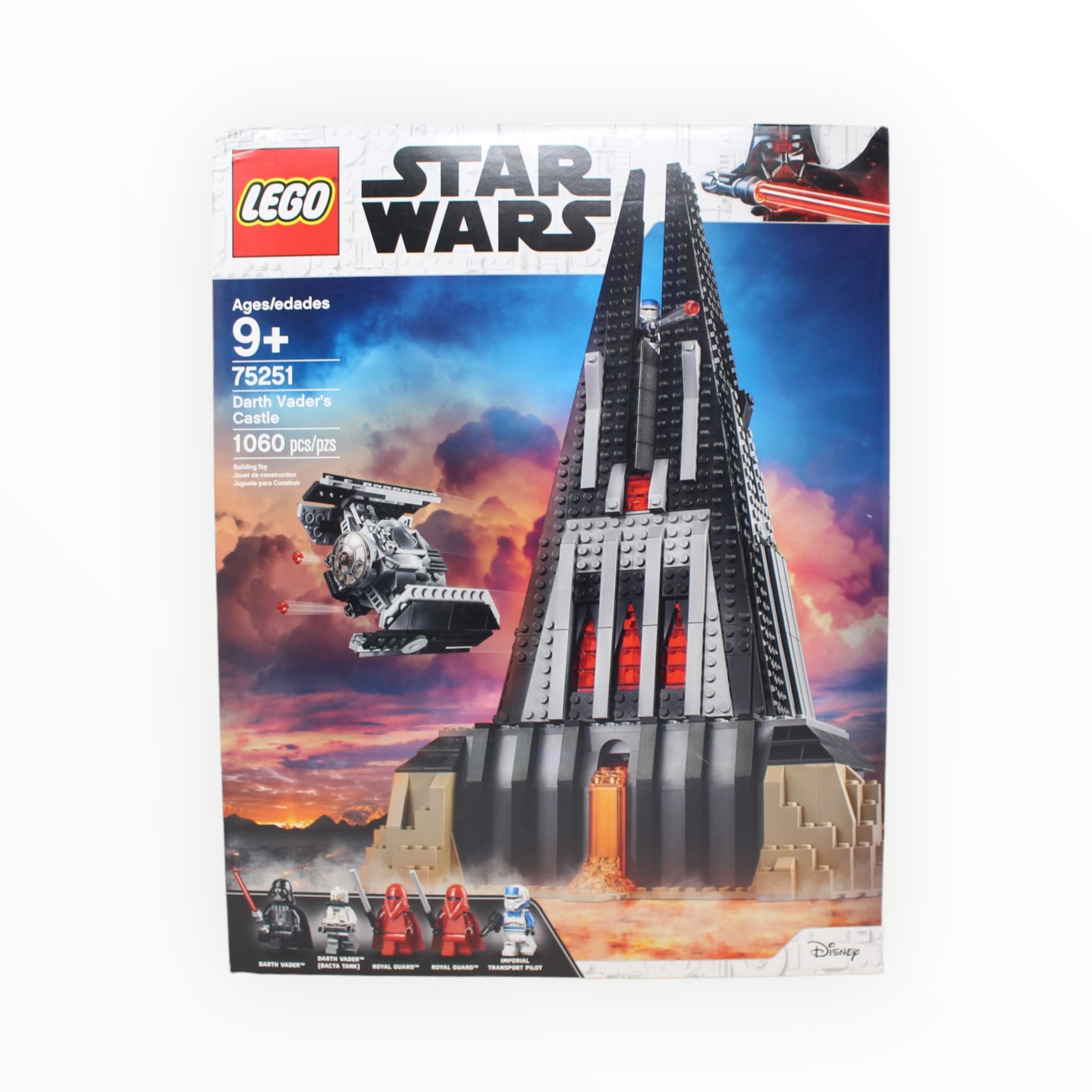 Retired Set 75251 Star Wars Darth Vader’s Castle