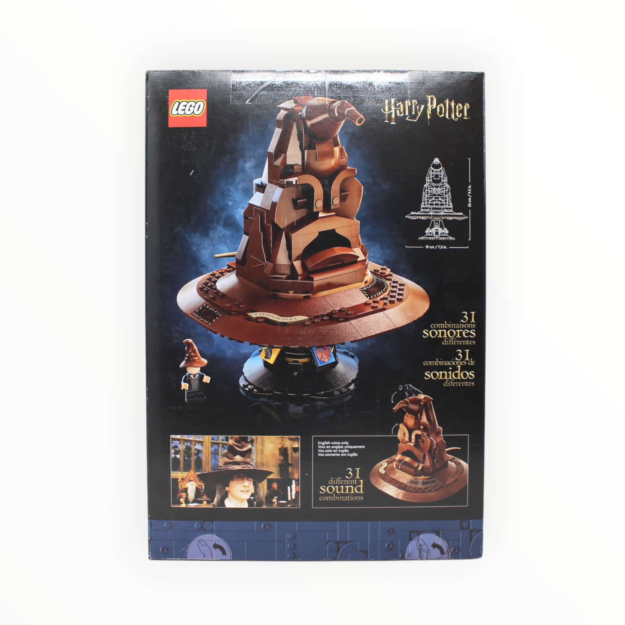 Certified Used Set 76429 Harry Potter Talking Sorting Hat (open box, sealed bags)