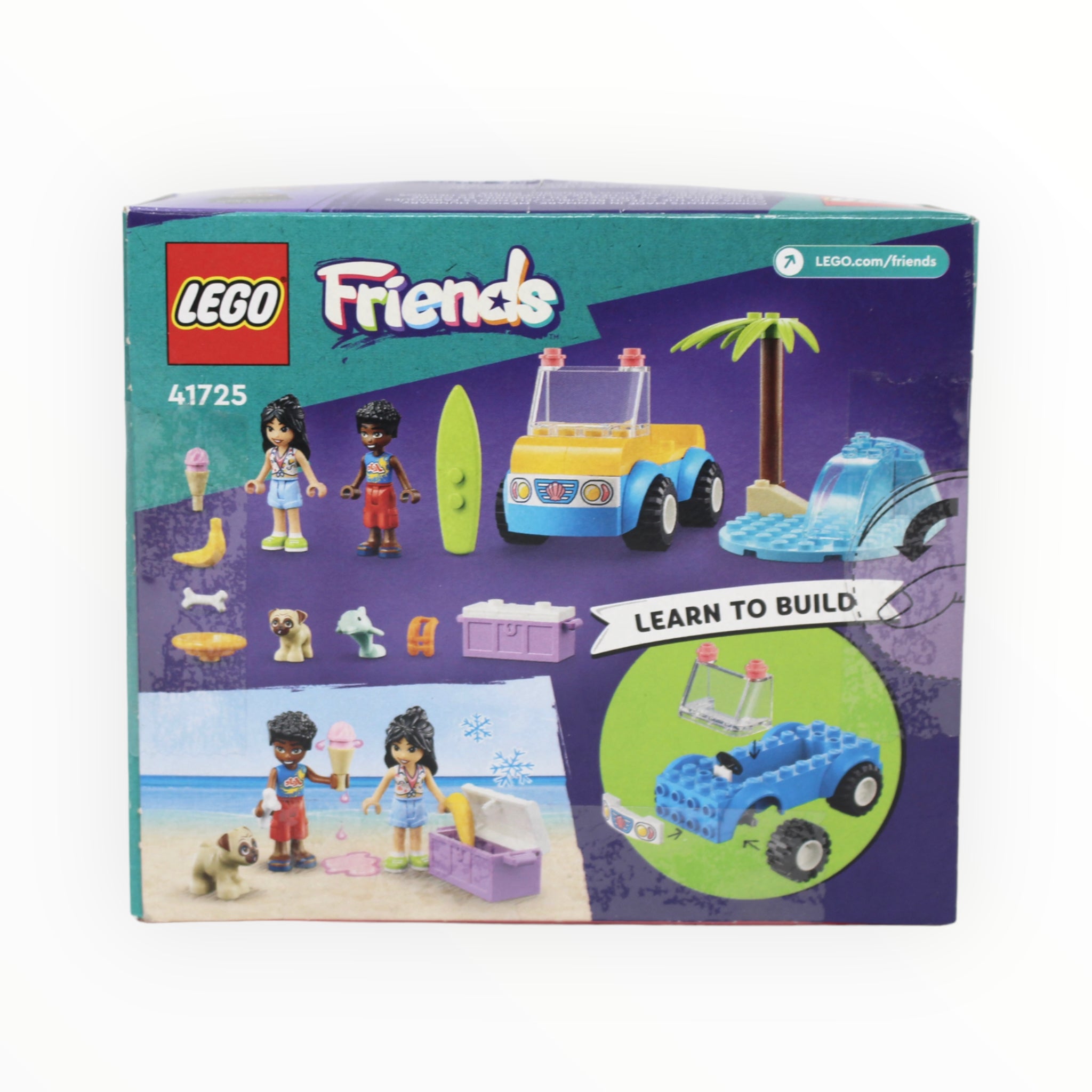 Certified Used Set 41725 Friends Beach Buggy Fun