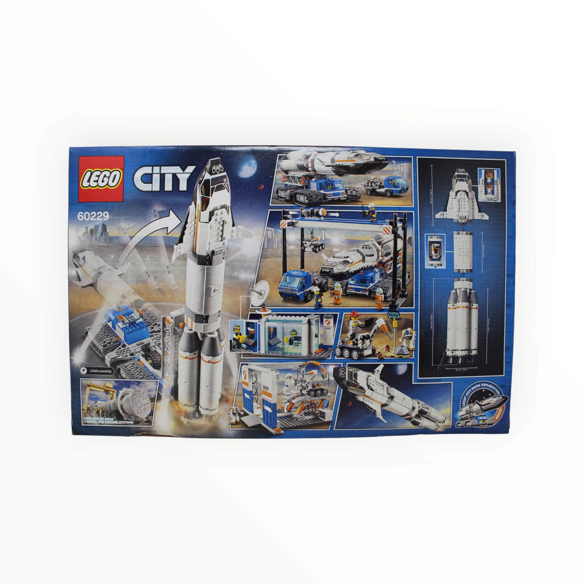 Retired Set 60229 City Rocket Assembly and Transport (damaged box)