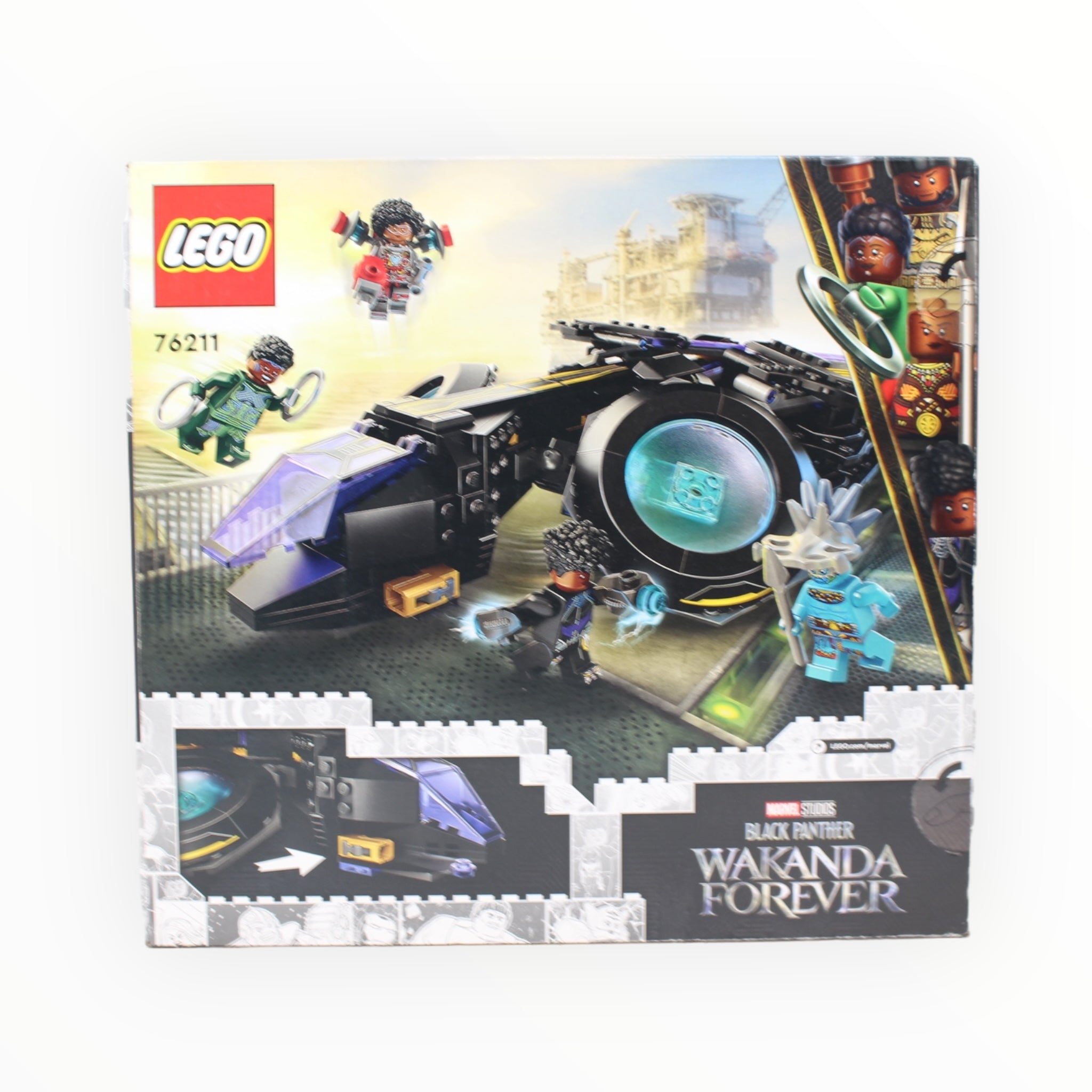 Retired Set 76211 Wakanda Forever Shuri's Sunbird