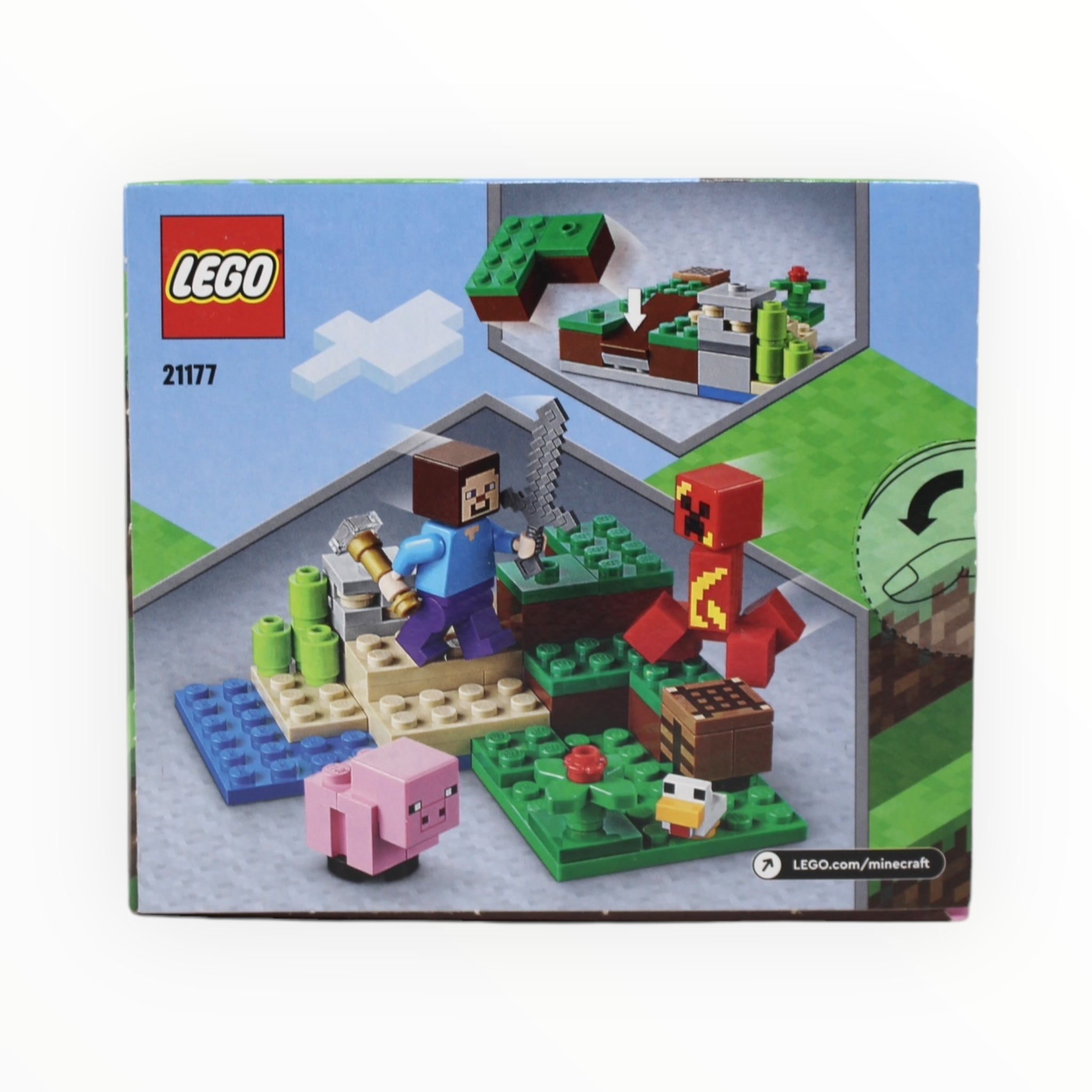 Retired Set 21177 Minecraft The Creeper Ambush
