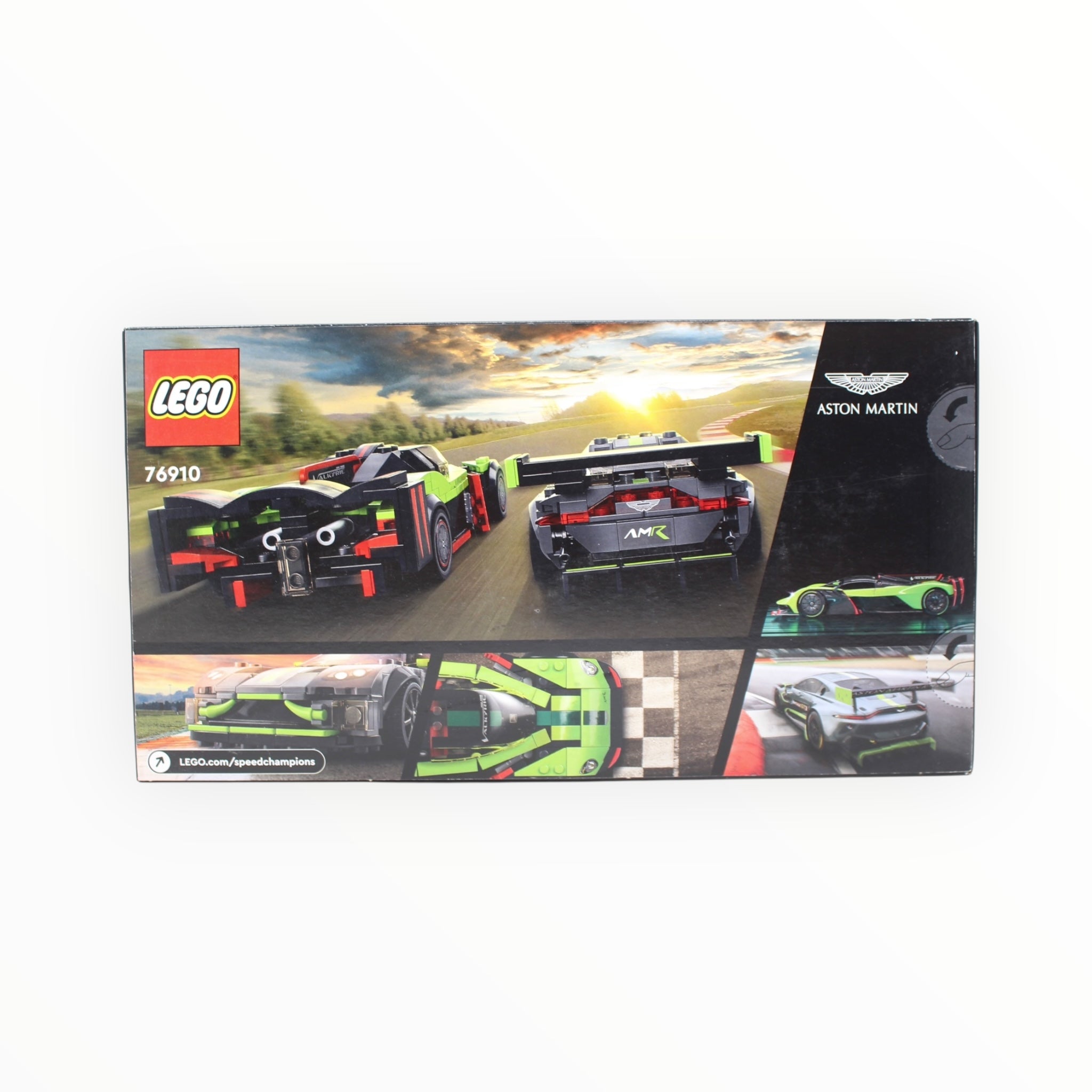 Retired Set 76910 Speed Champions Aston Martin Valkyrie AMR Pro and Aston Martin Vantage GT3