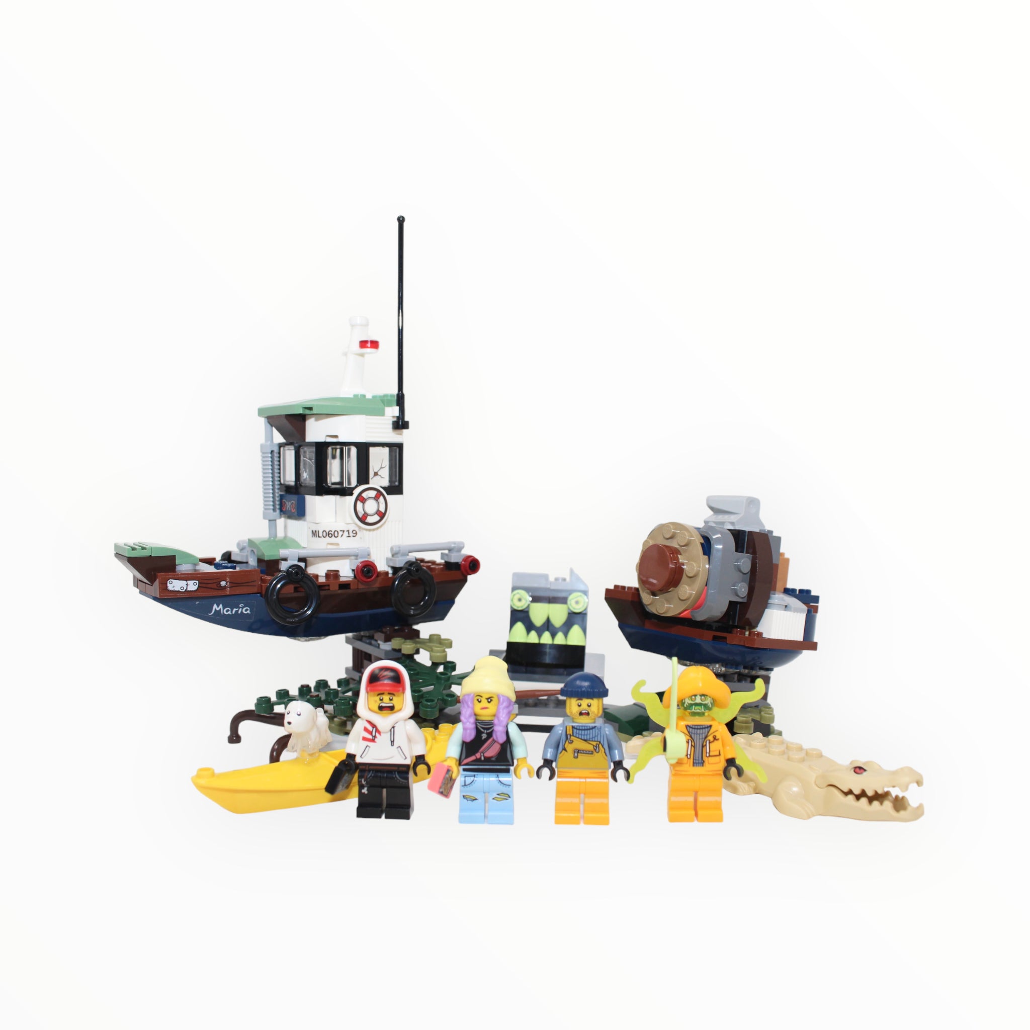Used Set 70419 Hidden Side Wrecked Shrimp Boat