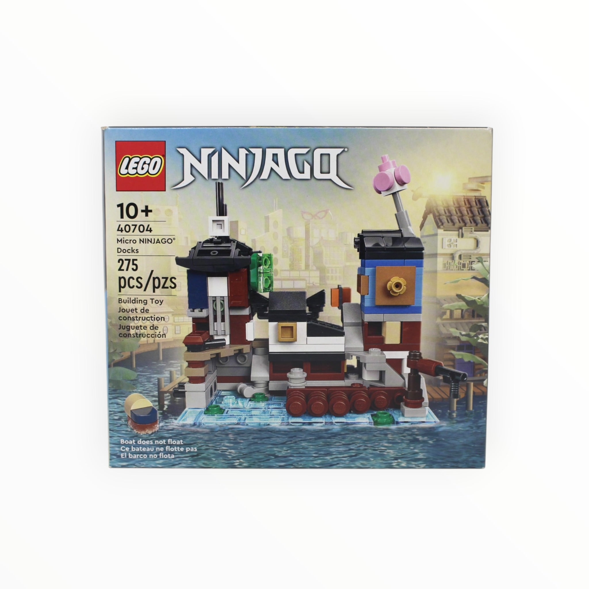 Retired Set 40704 Ninjago Micro NINJAGO City Docks