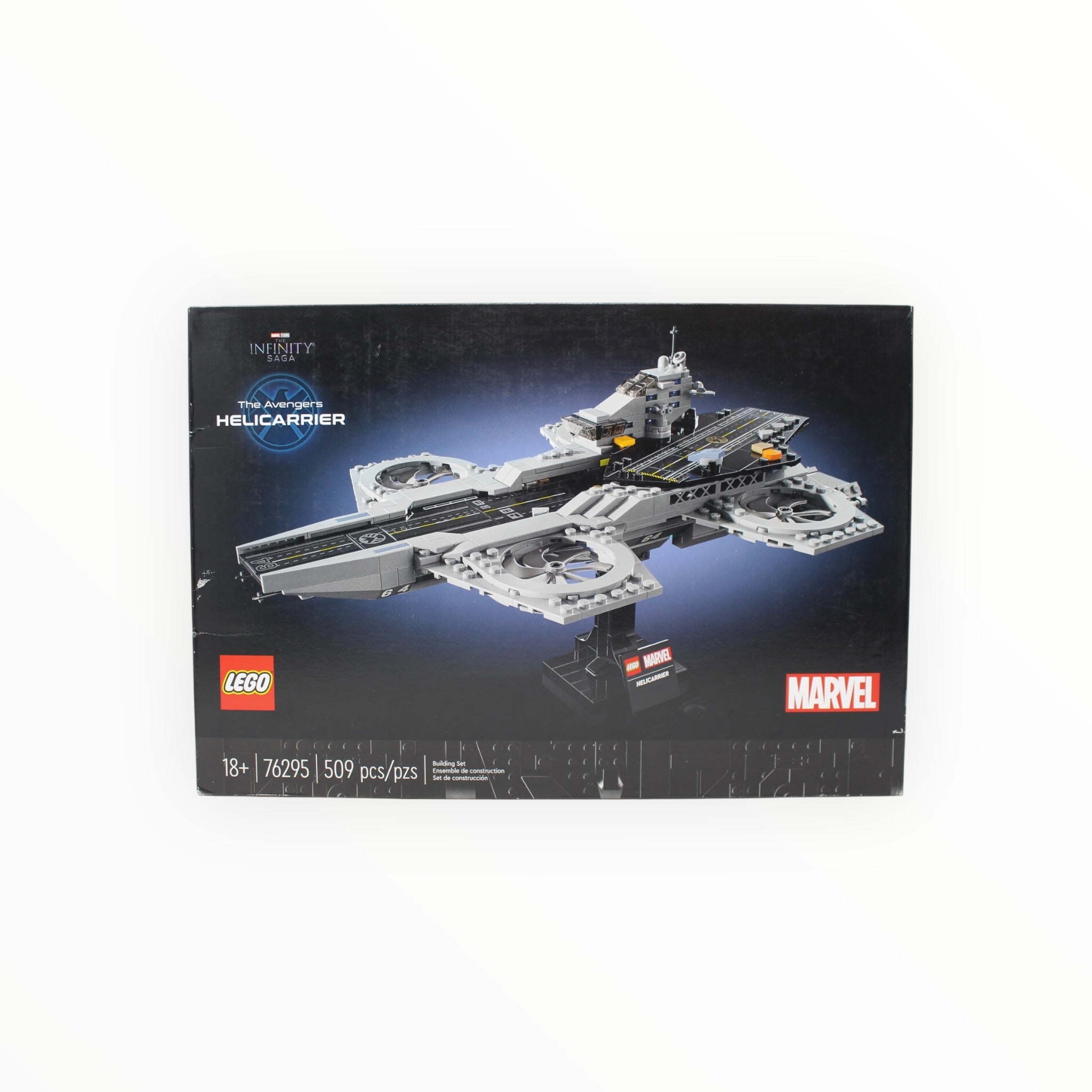 Certified Used Set 76295 Marvel Infinity Saga The Avengers Helicarrier