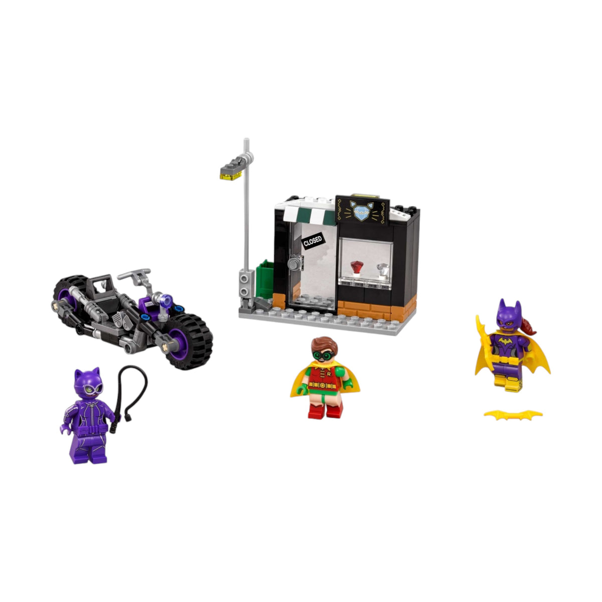 Retired Set 70902 The LEGO Batman Movie Catwoman Catcycle Chase