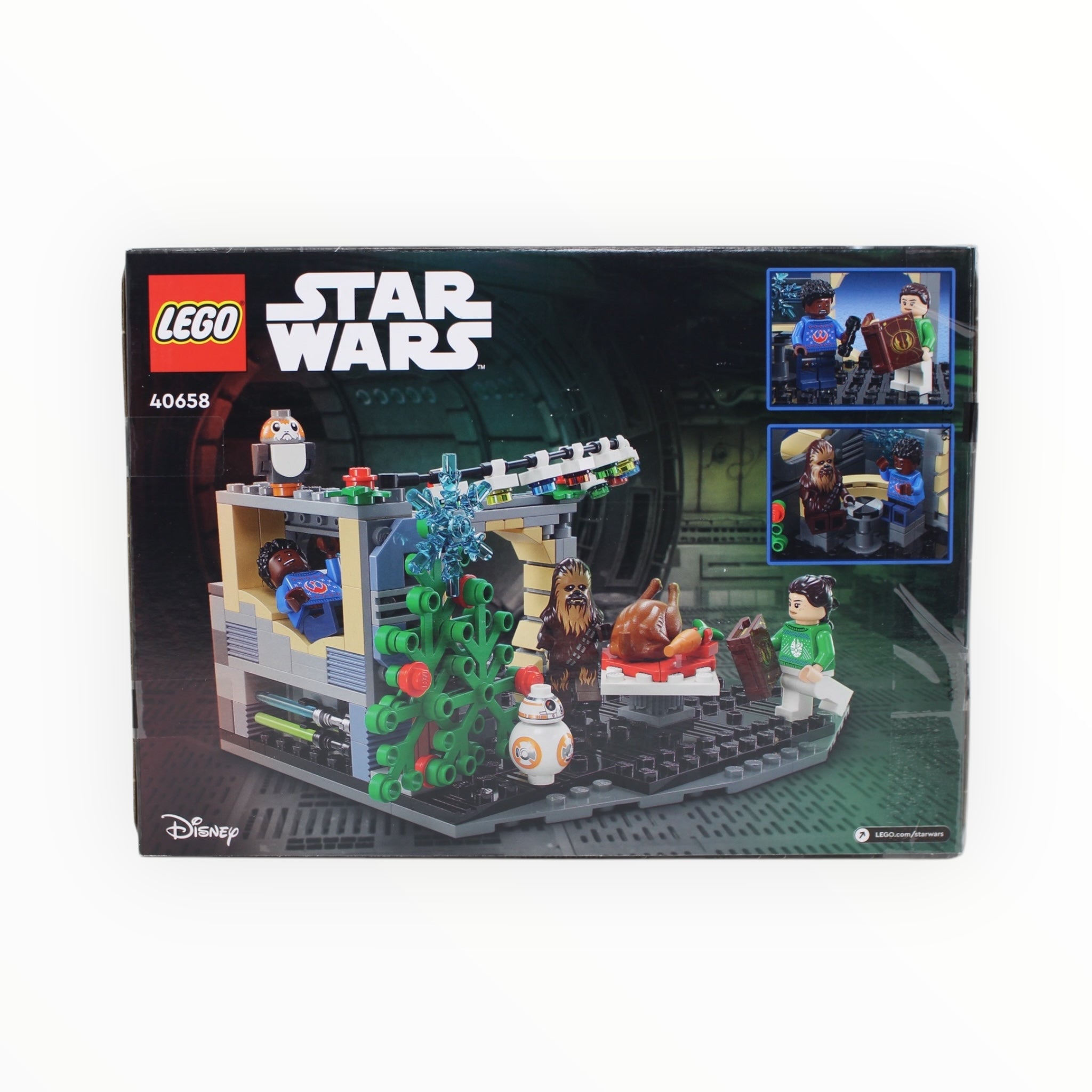 Certified Used Set 40658 Star Wars Millennium Falcon Holiday Diroama