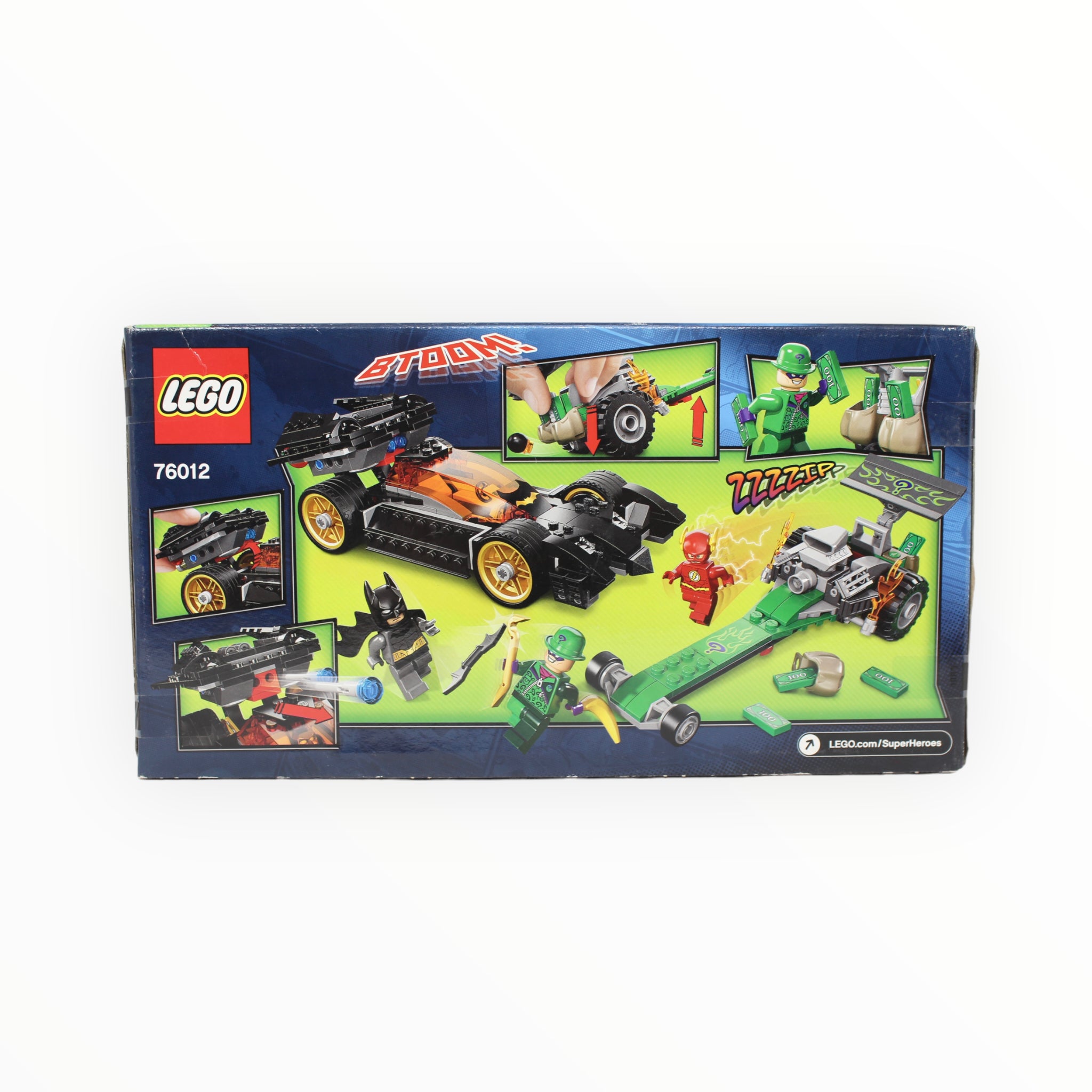 Retired Set 76012 DC Super Heroes Batman: The Riddler Chase