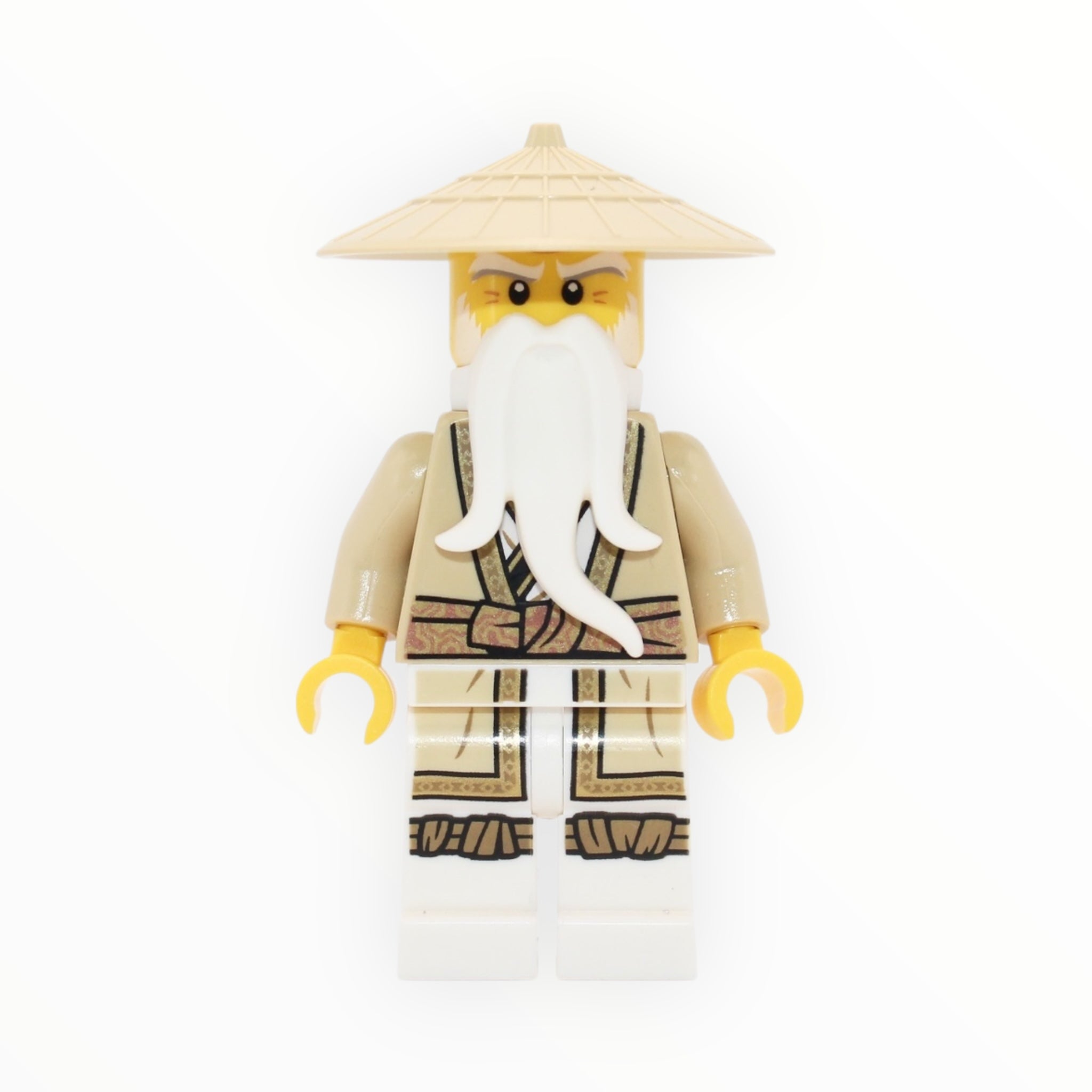 Sensei Wu (Legacy, tan robe, braided ponytail)