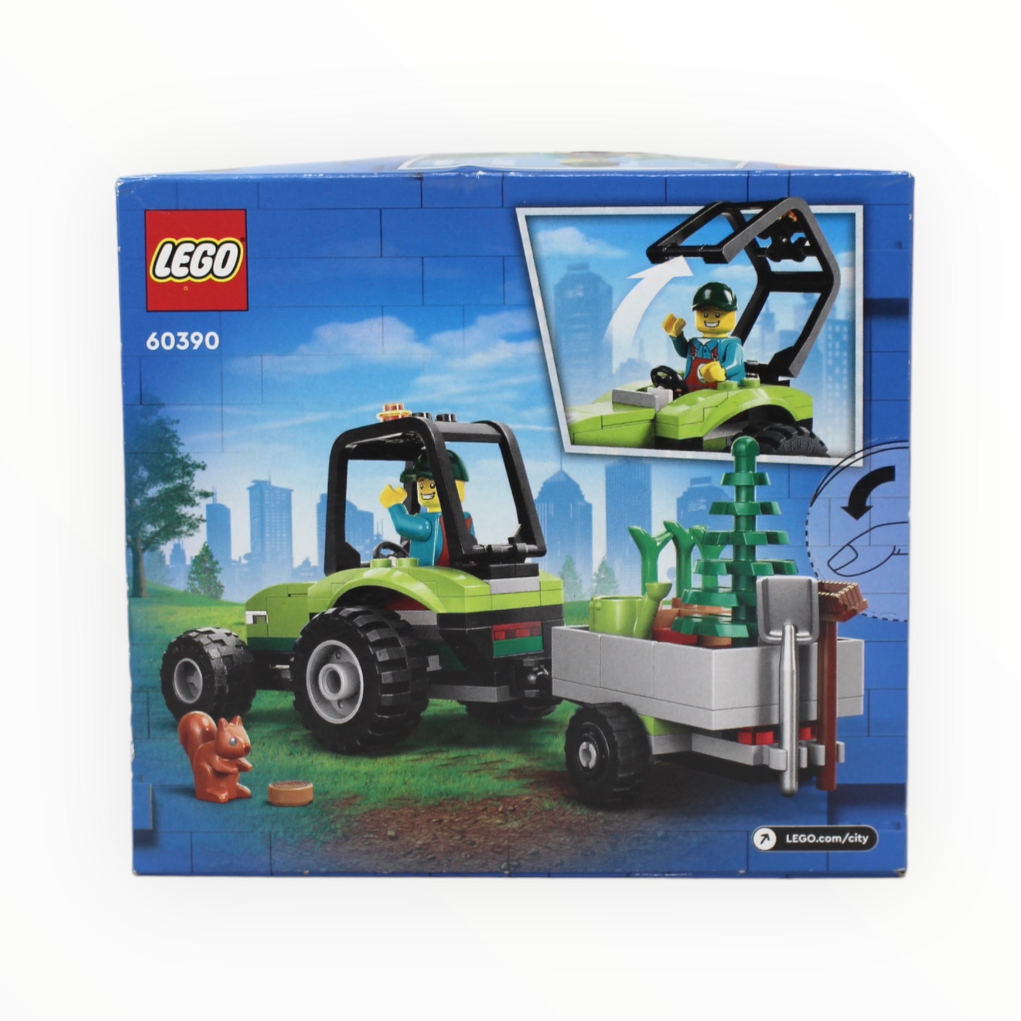 Retired Set 60390 City Park Tractor