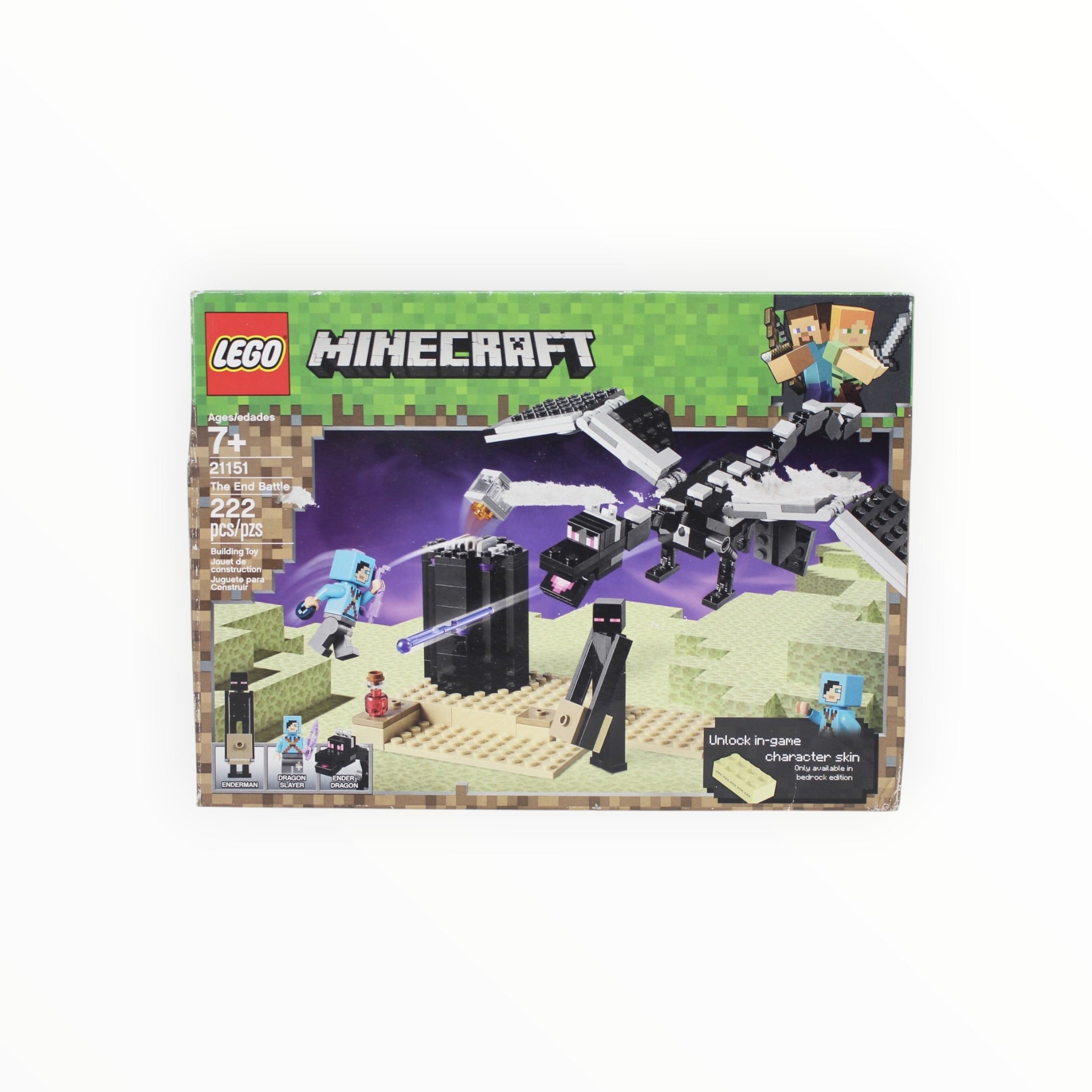 Certified Used Set 21151 Minecraft The End Battle
