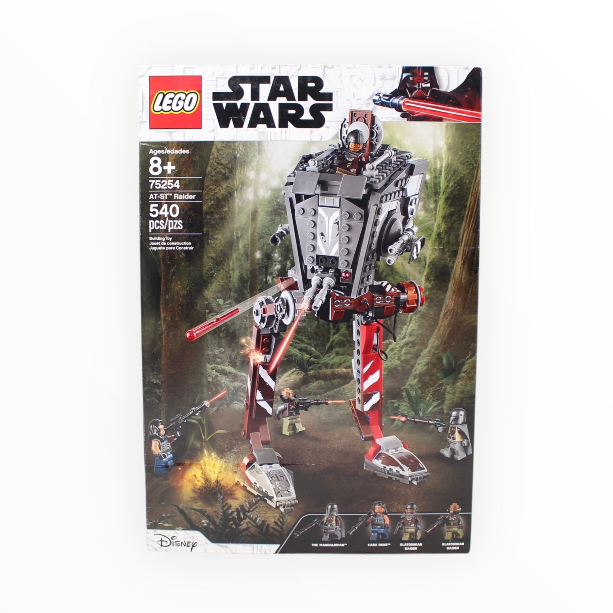 Retired Set 75254 Star Wars AT-ST Raider (damaged box)