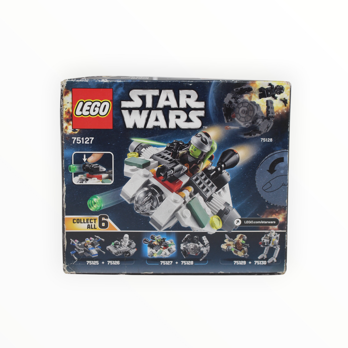 Retired Set 75127 Star Wars The Ghost Micofighter (damaged box)