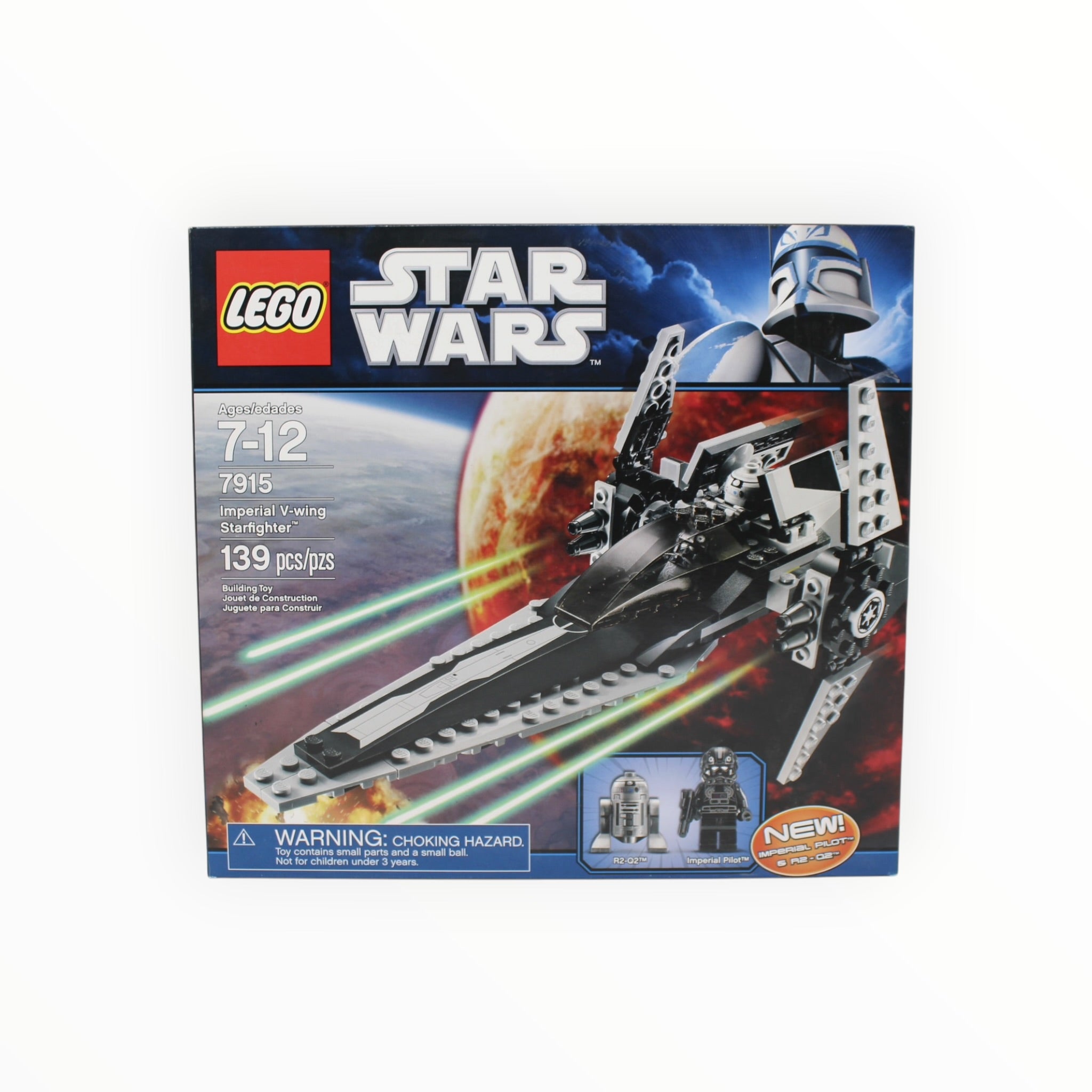 Retired Set 7915 Star Wars Imperial V-wing Starfighter