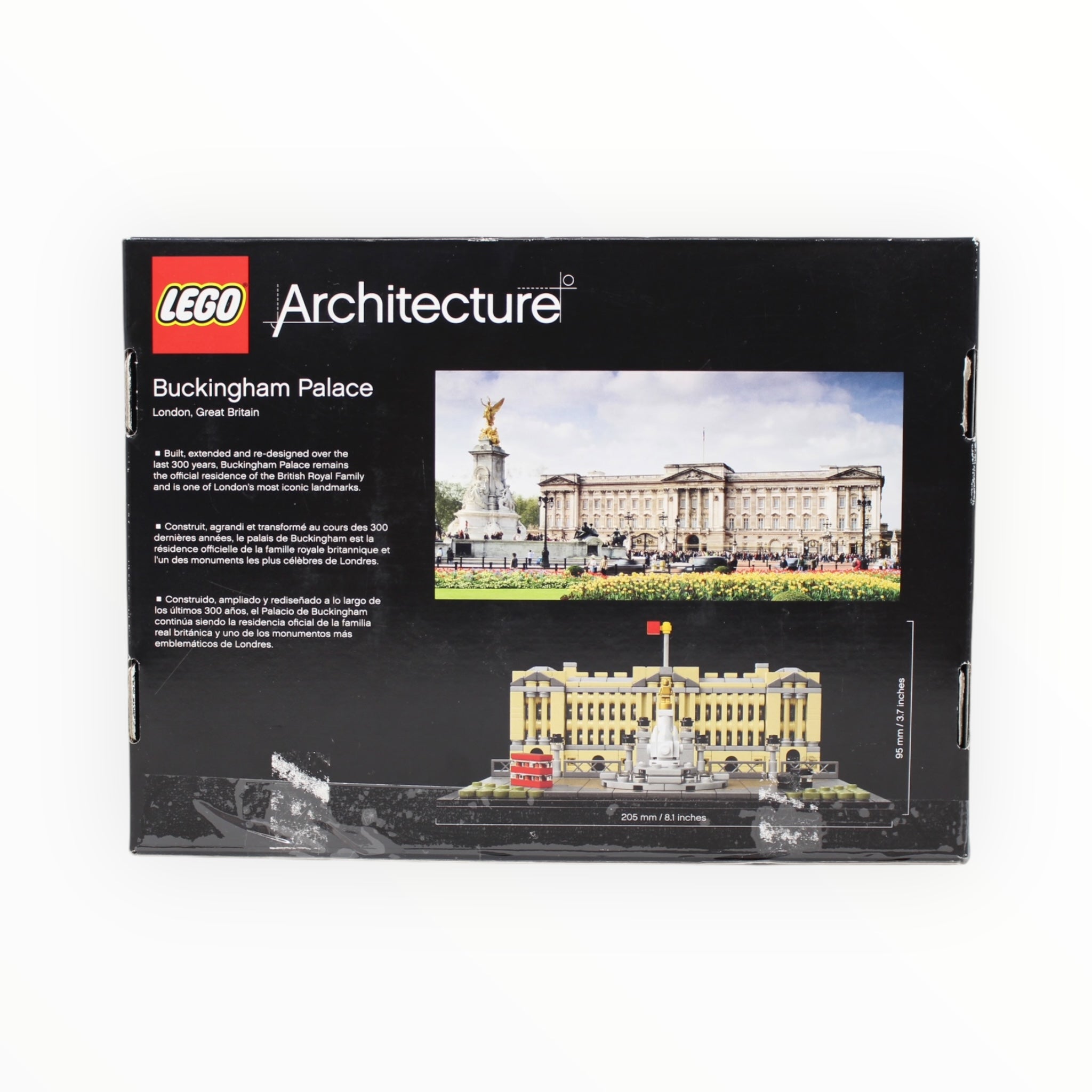 Certified Used Set 21029 Architecture Buckingham Palace