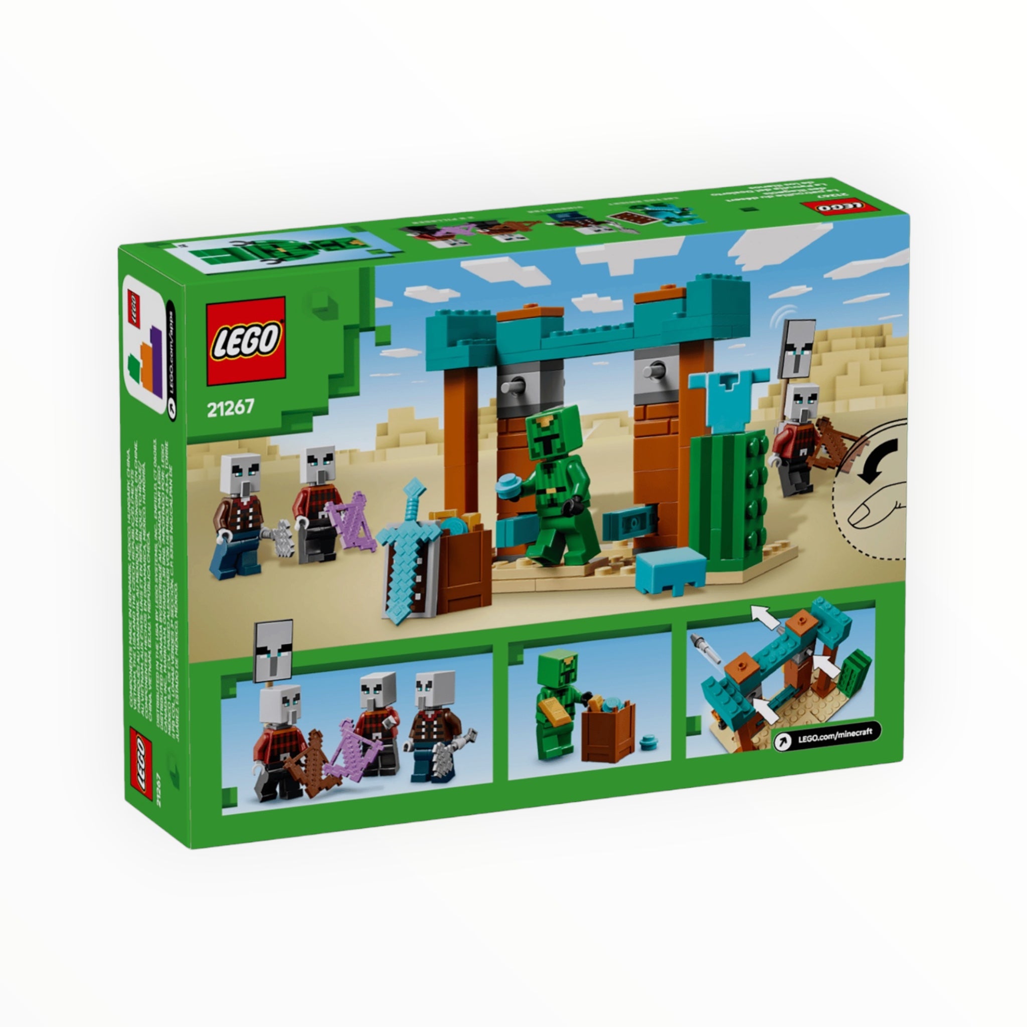 21267 Minecraft The Illager Desert Patrol