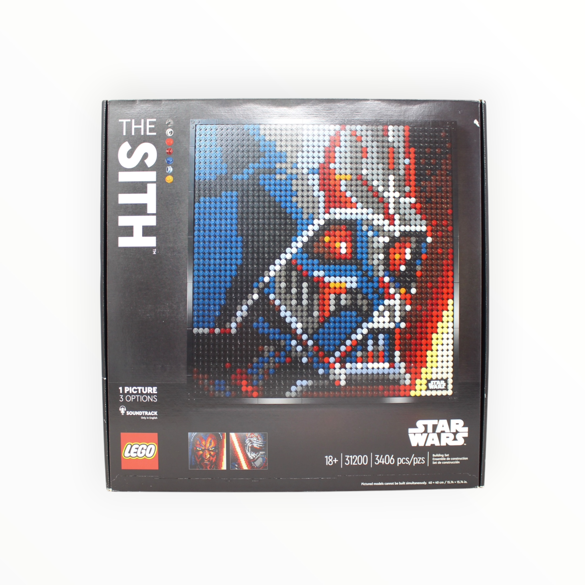 Retired Set 31200 Star Wars The Sith Mosaic (box creased)