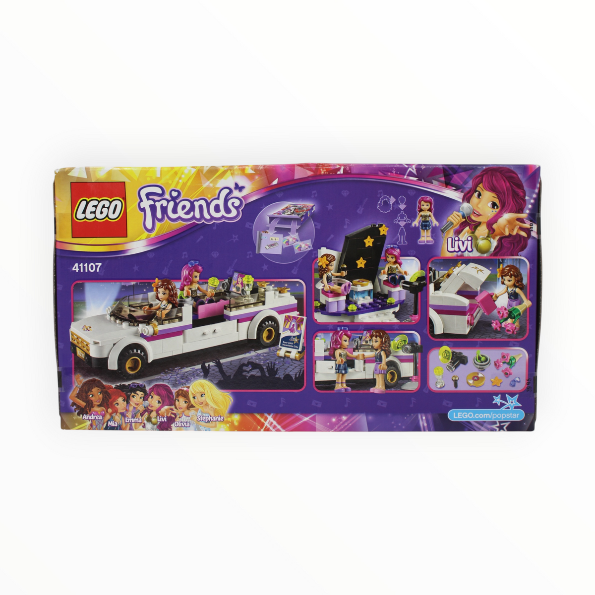 Retired Set 41107 Friends Pop Star Limo