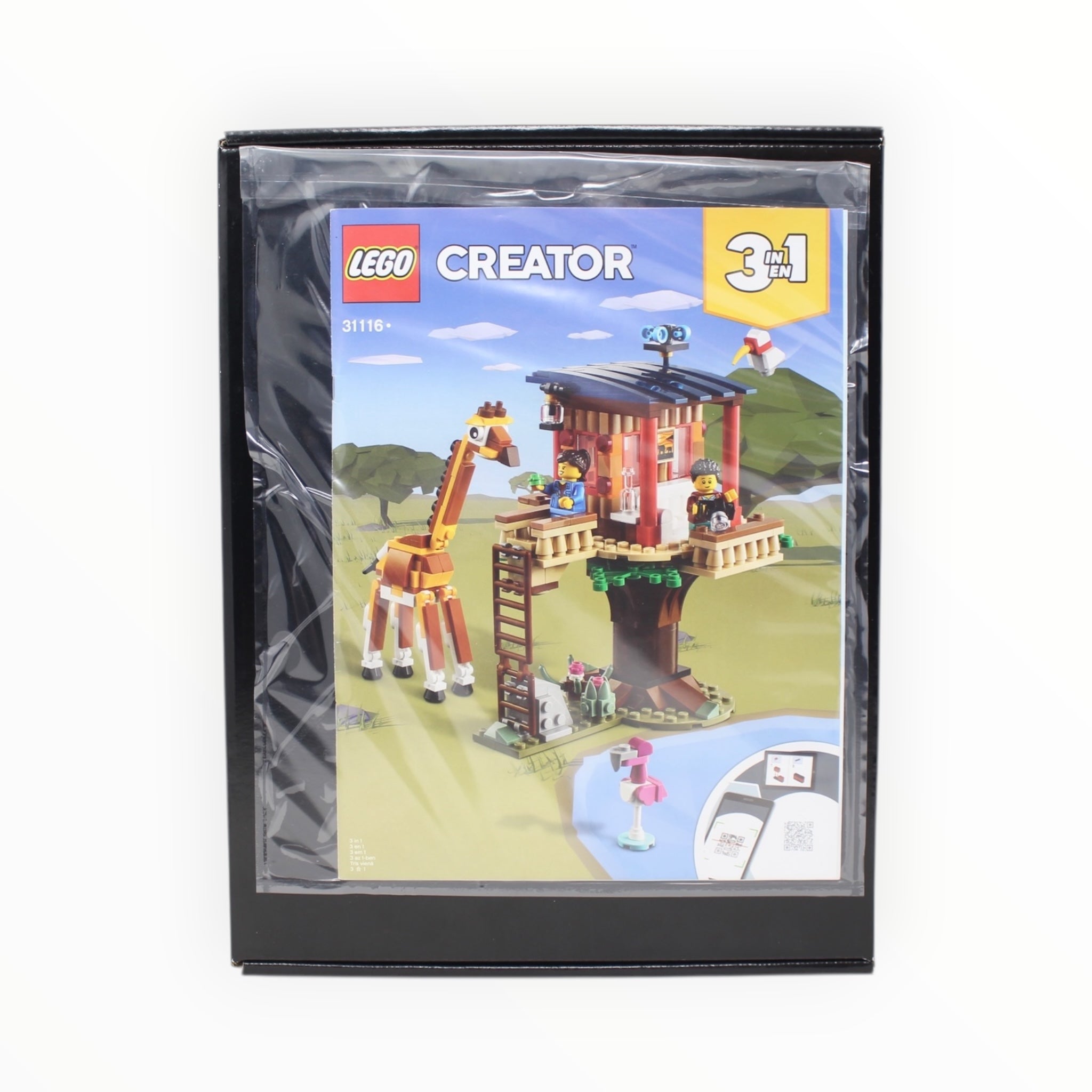 Certified Used Set 31116 Creator Safari Wildlife Tree House (no box)