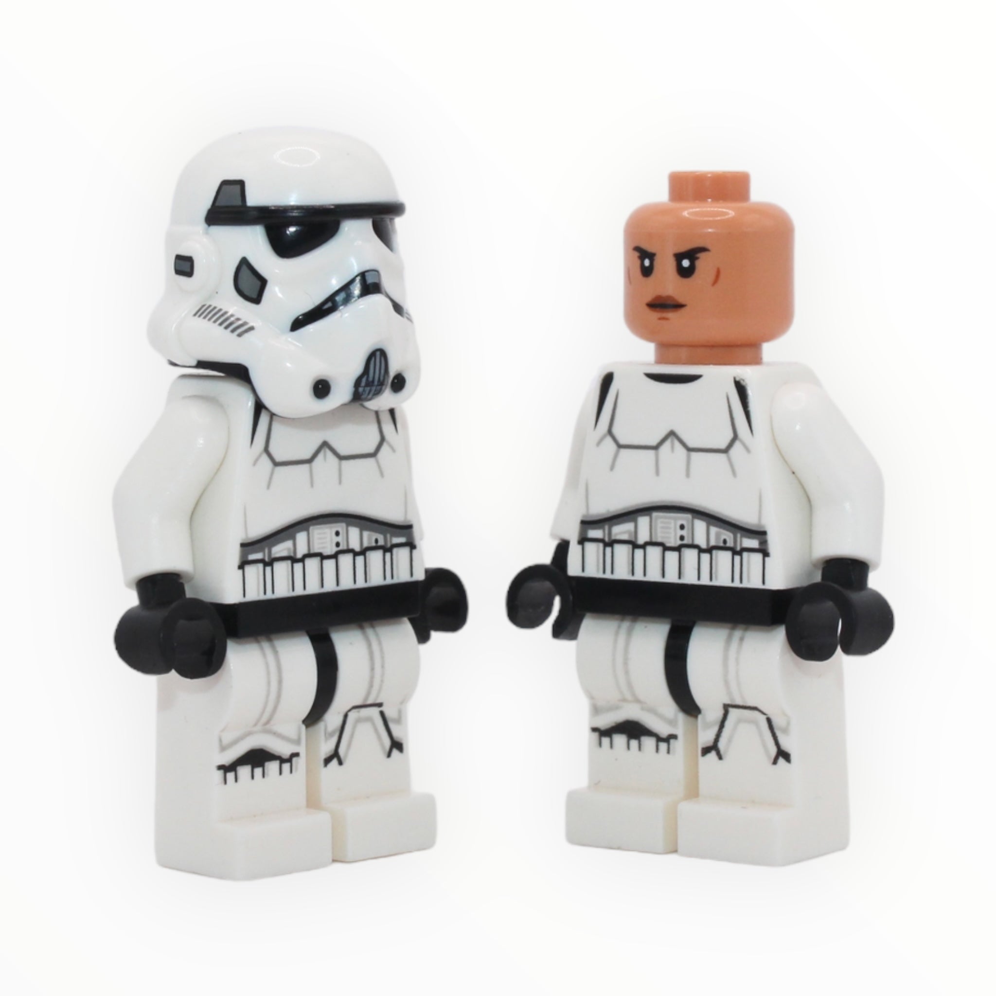 Stormtrooper (dual-molded helmet, simple torso, female nougat head)