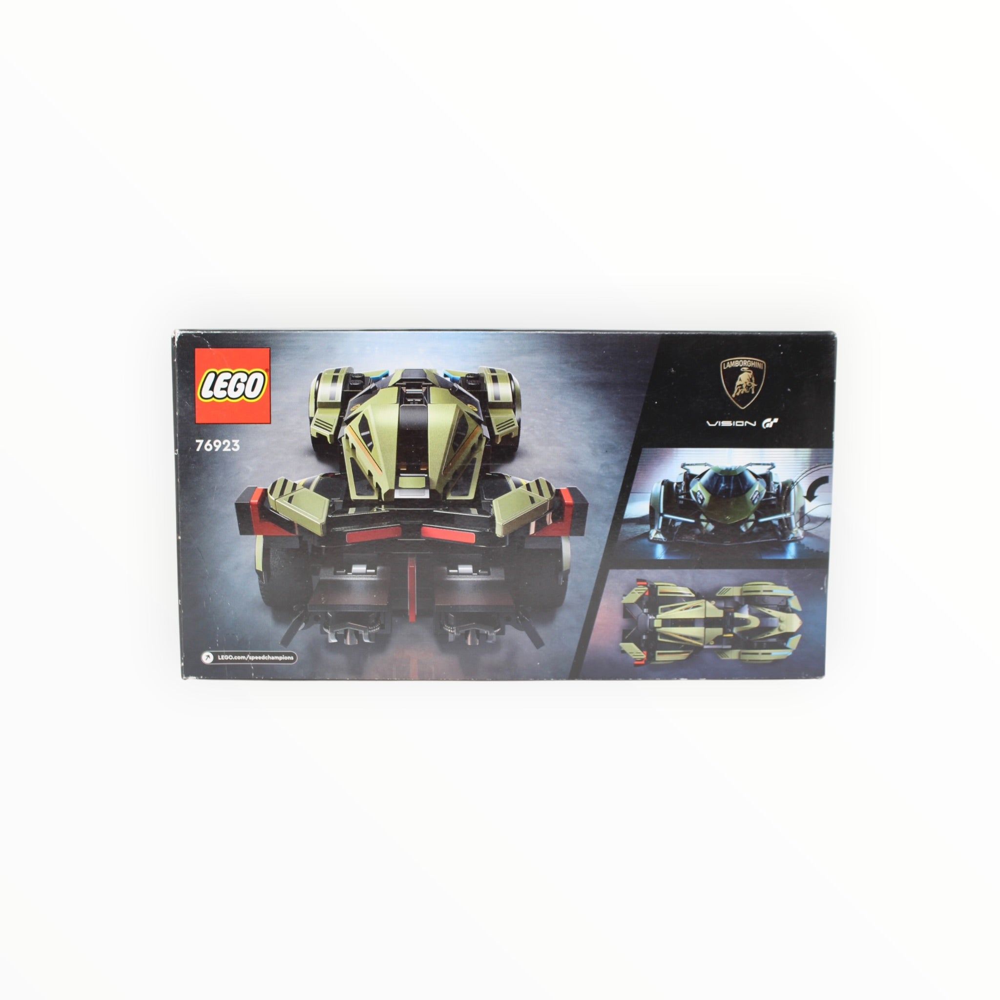 Retired Set 76923 Speed Champions Lamborghini Lambo V12 Vision Gran Turismo (damaged box)