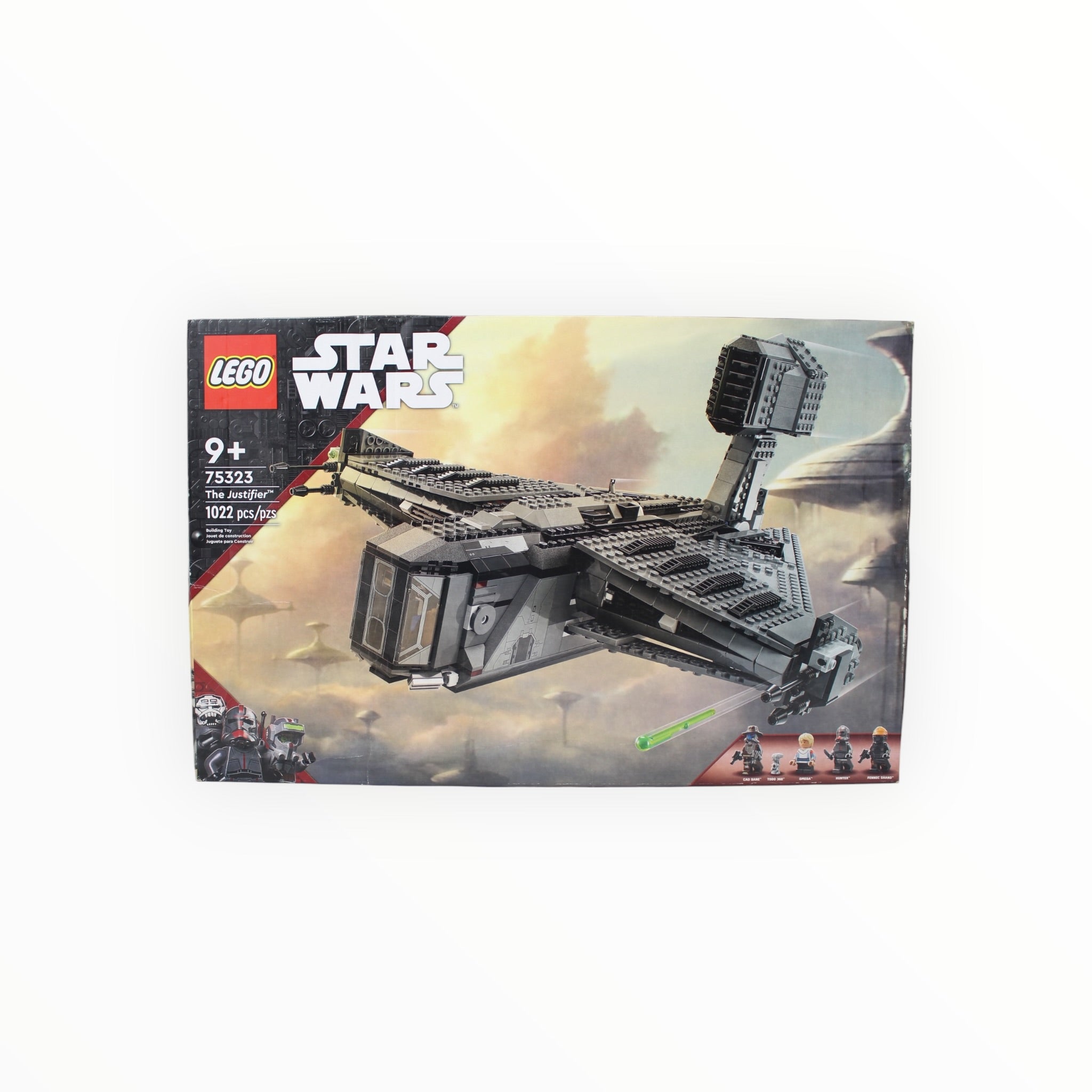 Retired Set 75323 Star Wars The Justifier (damaged box)