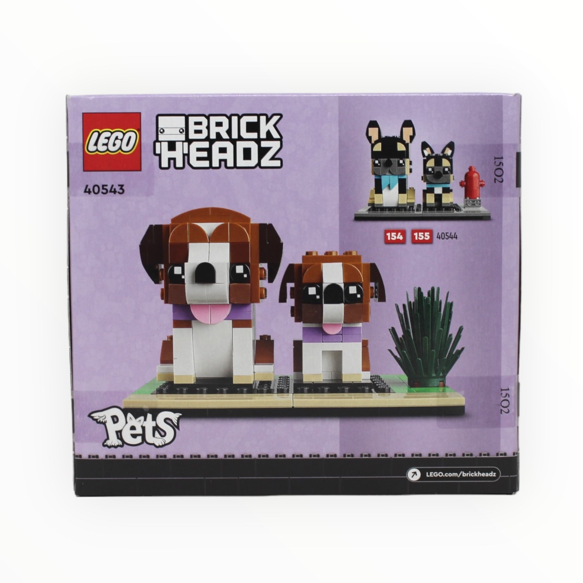 Retired Set 40543 BrickHeadz St. Bernard
