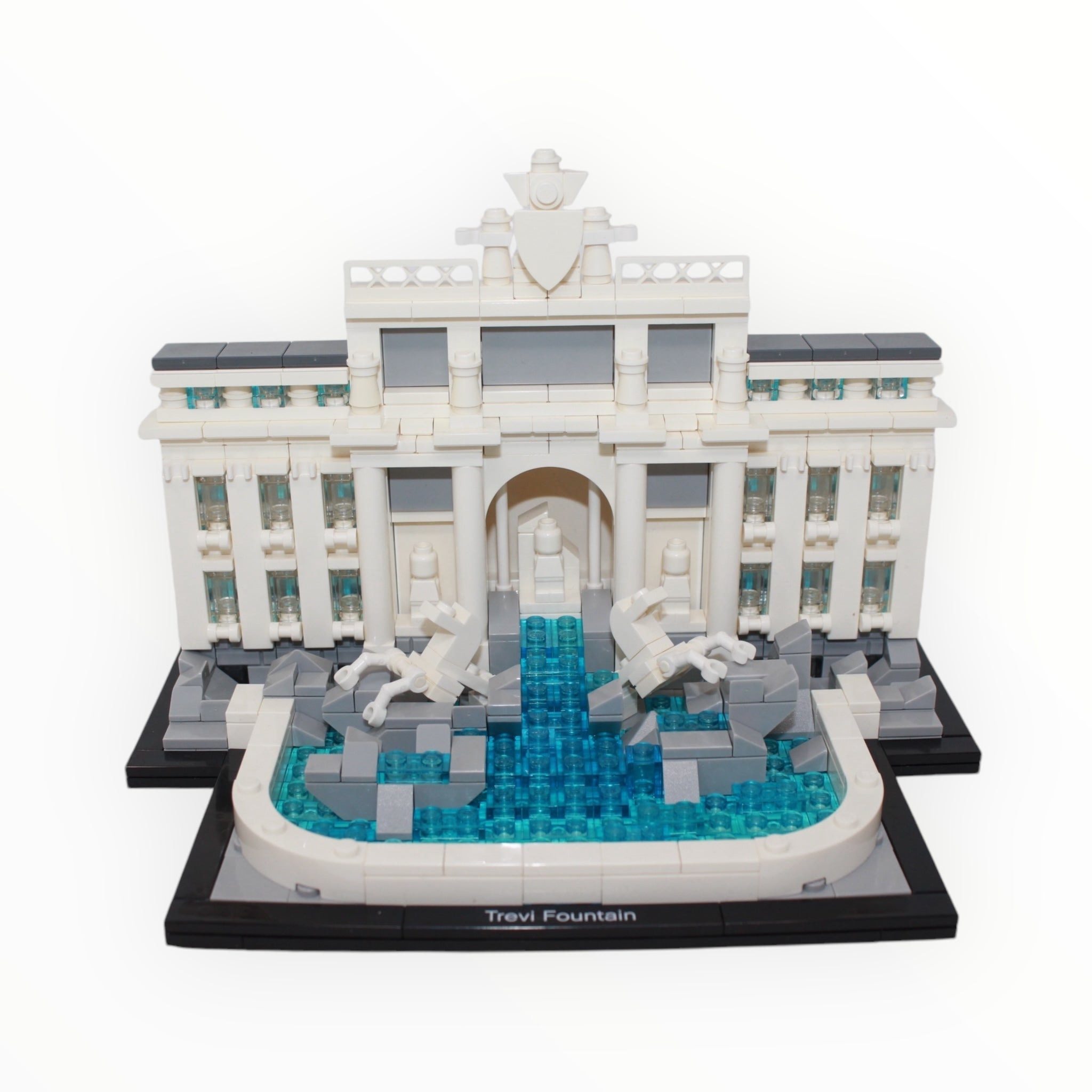 Used Set 21020 Architecture Trevi Fountain