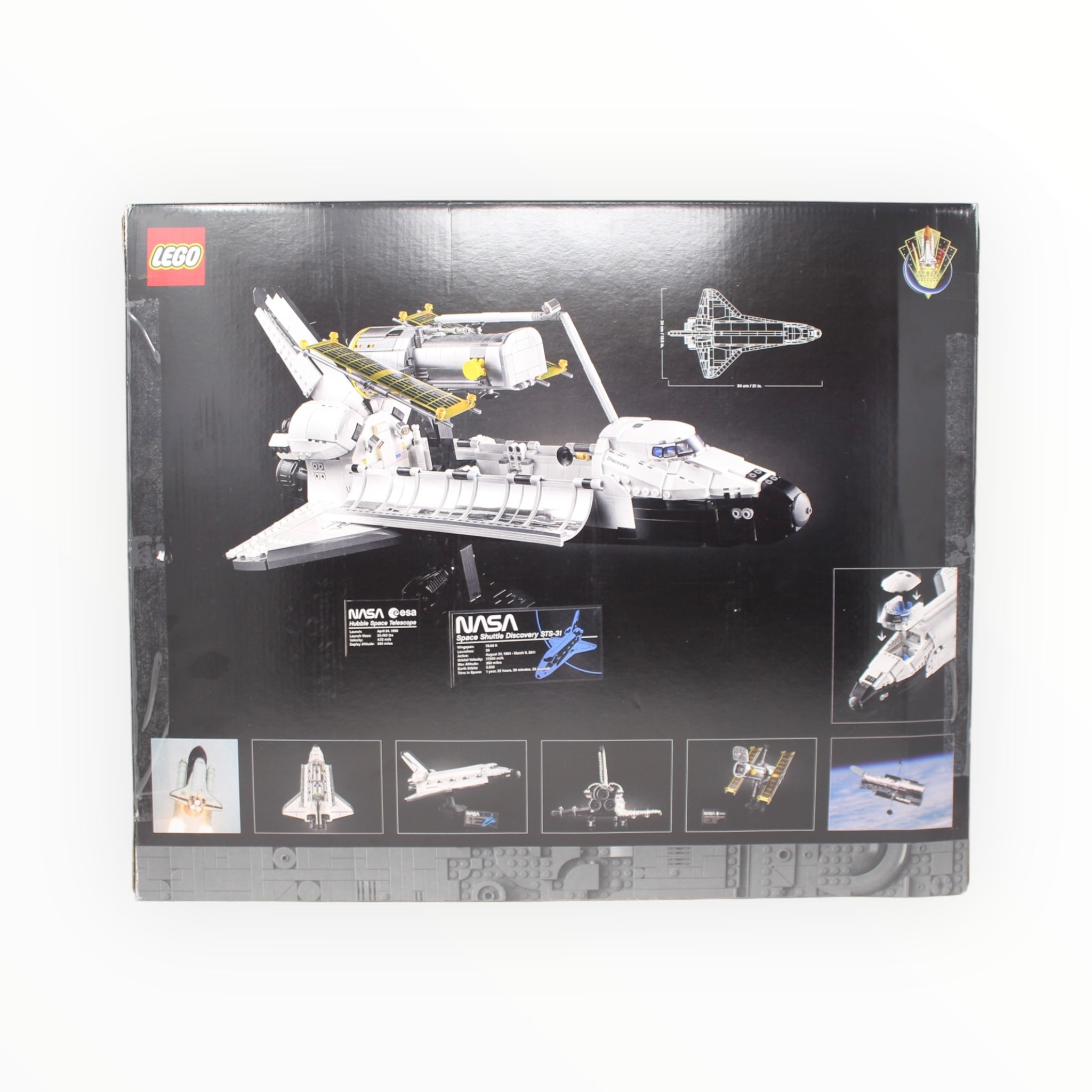 Certified Used Set 10283 LEGO NASA Space Shuttle Discovery (open box, sealed bags)