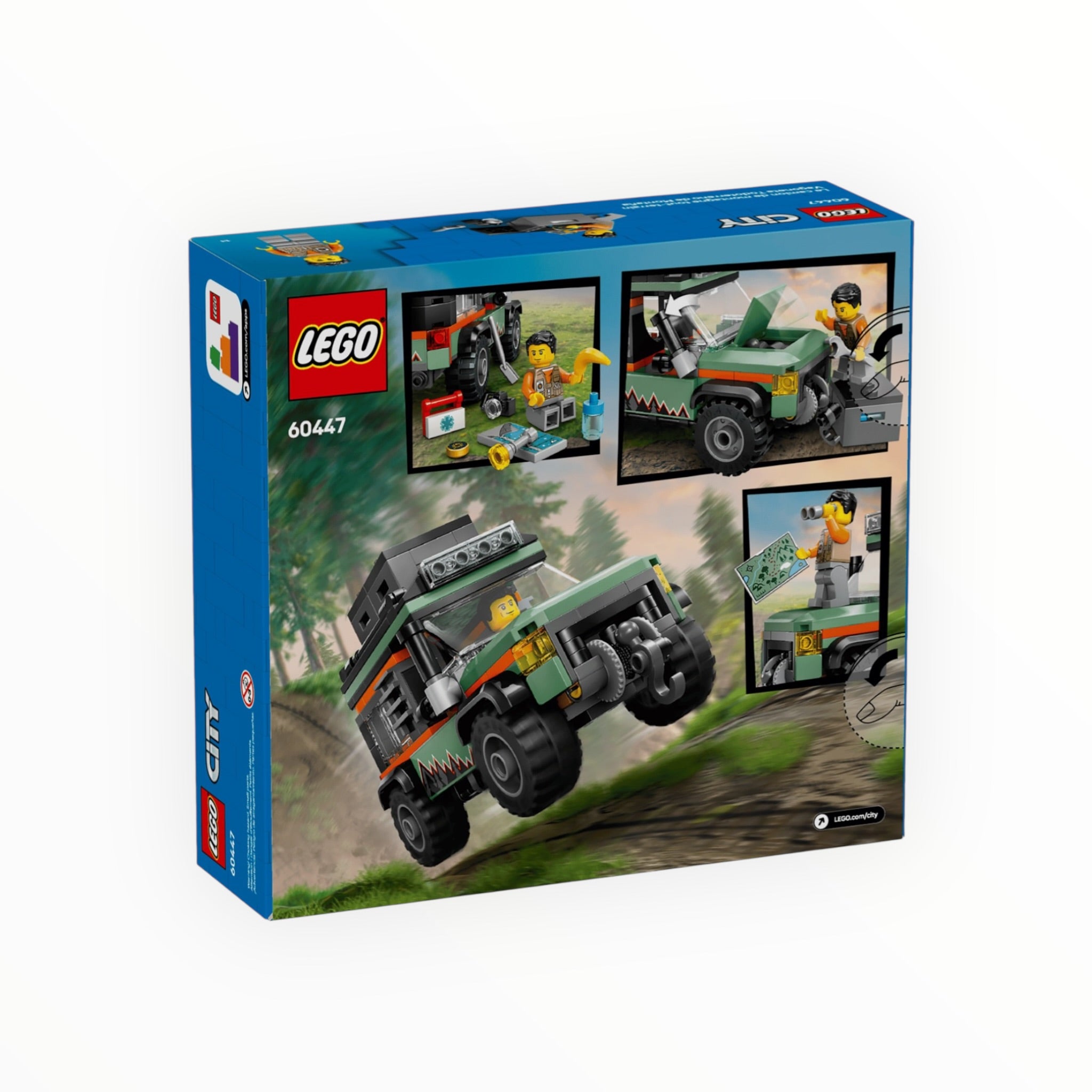 60447 City Off-Road 4x4 Mountain Truck