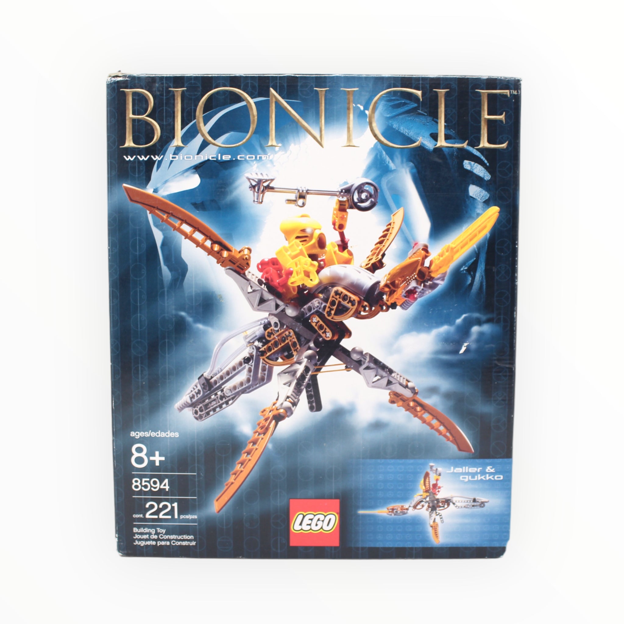 Certified Used Set 8594 Bionicle Jaller & Gukko