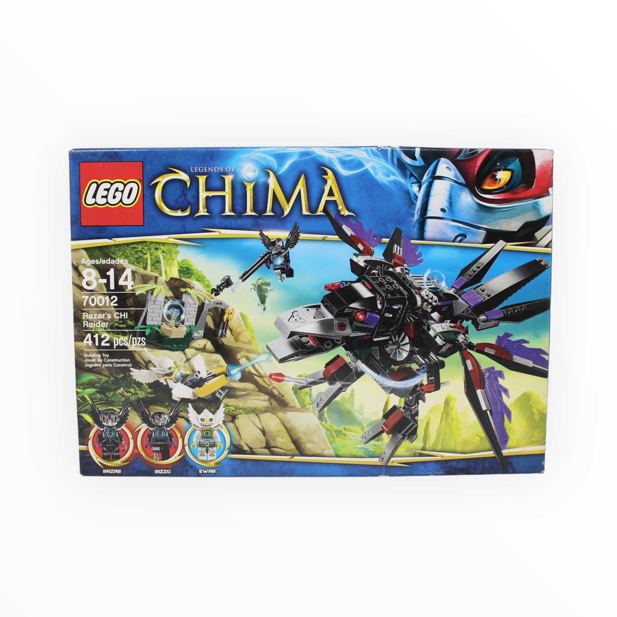 Retired Set 70012 Chima Razar’s CHI Raider