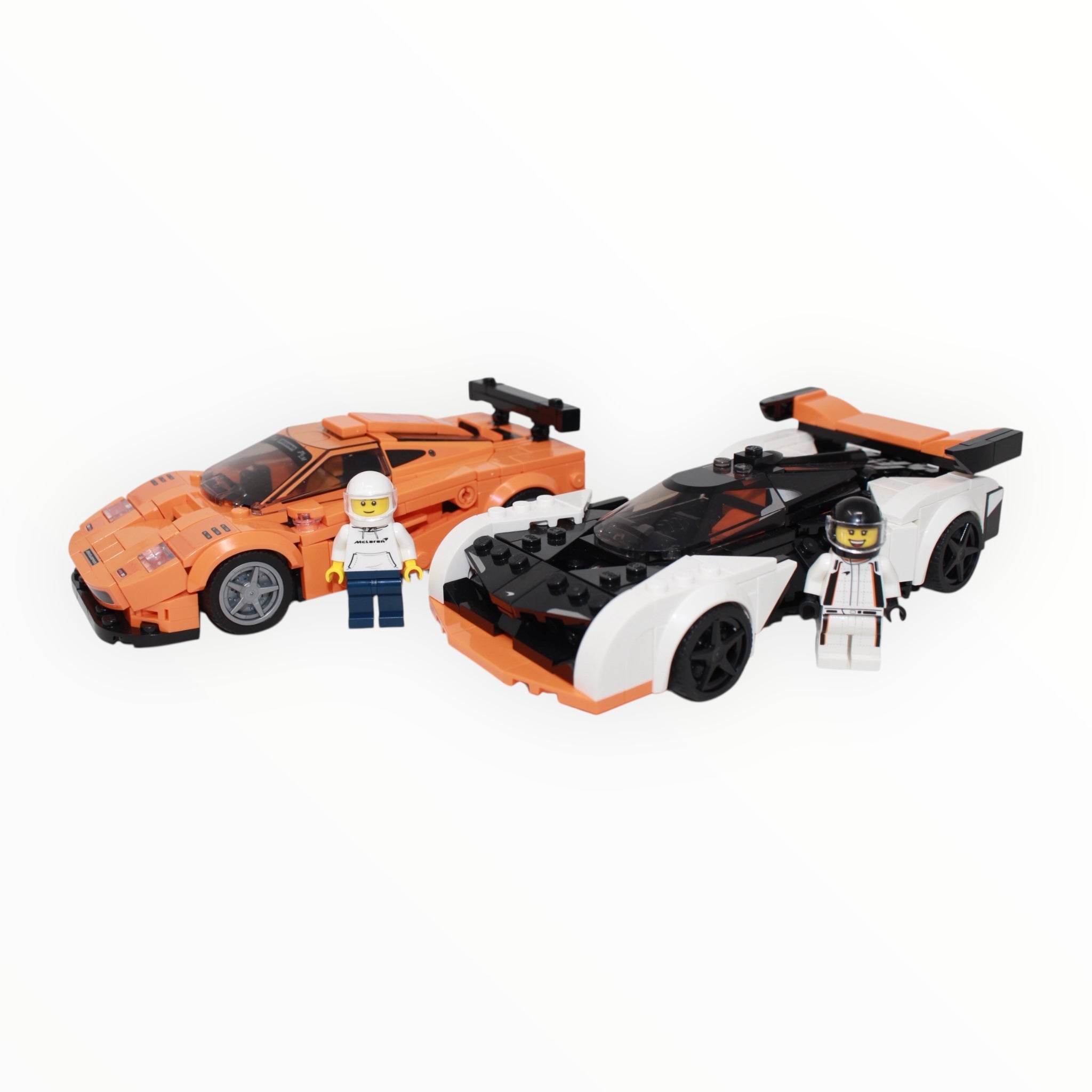 Used Set 76918 Speed Champions McLaren Solus GT & McLaren F1 LM