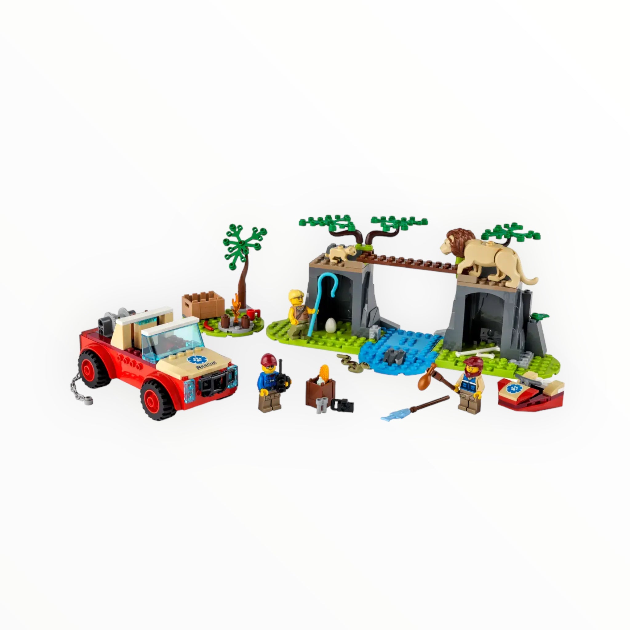 Retired Set 60301 City Wildlife Rescue Off-Roader