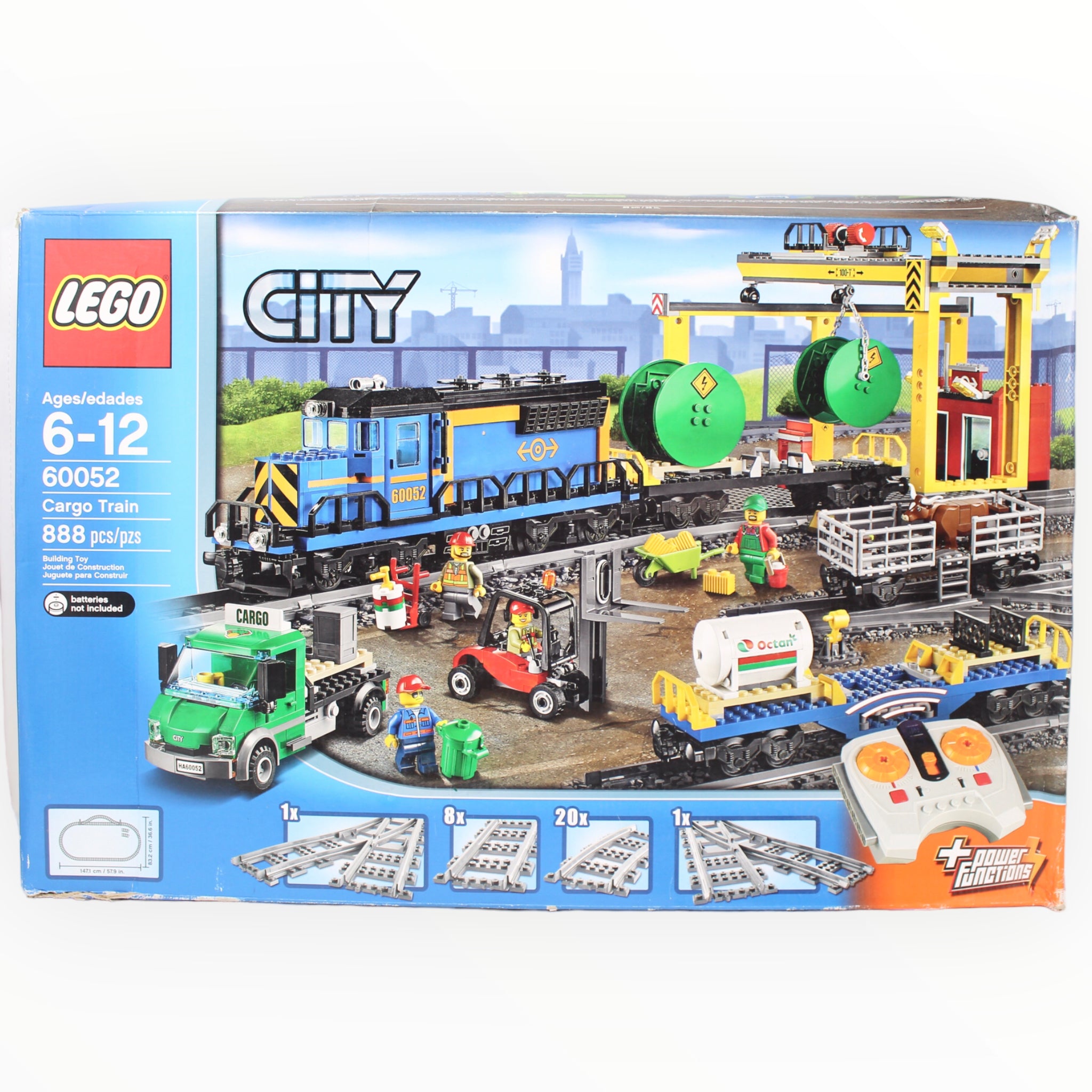 Retired Set 60052 City Cargo Train (2014, damaged box)