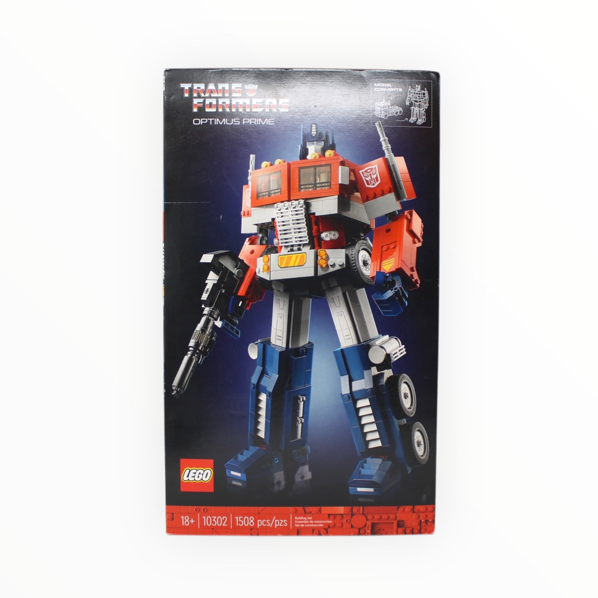 Certified Used Set 10302 Icons Optimus Prime