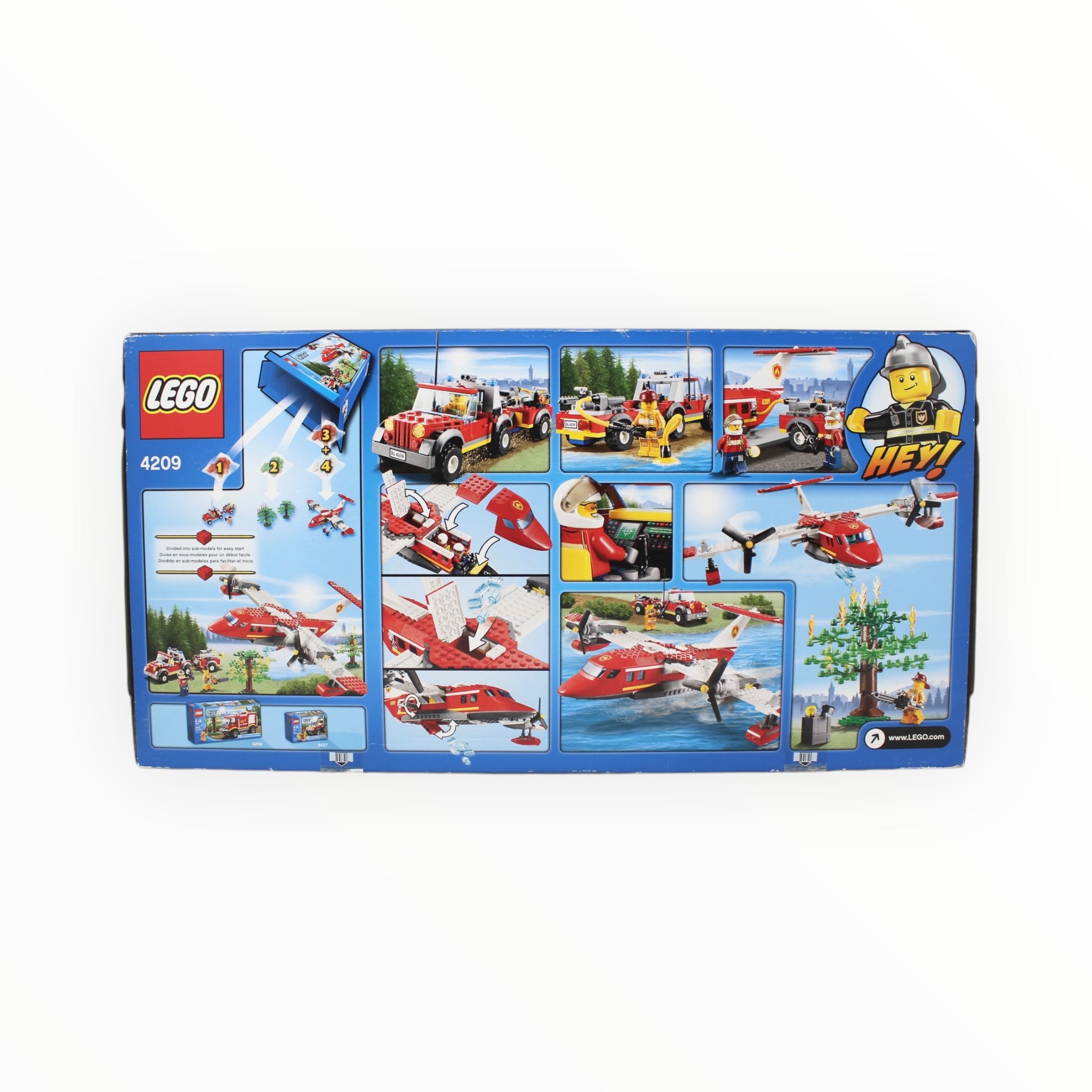 Retired Set 4209 City Fire Plane