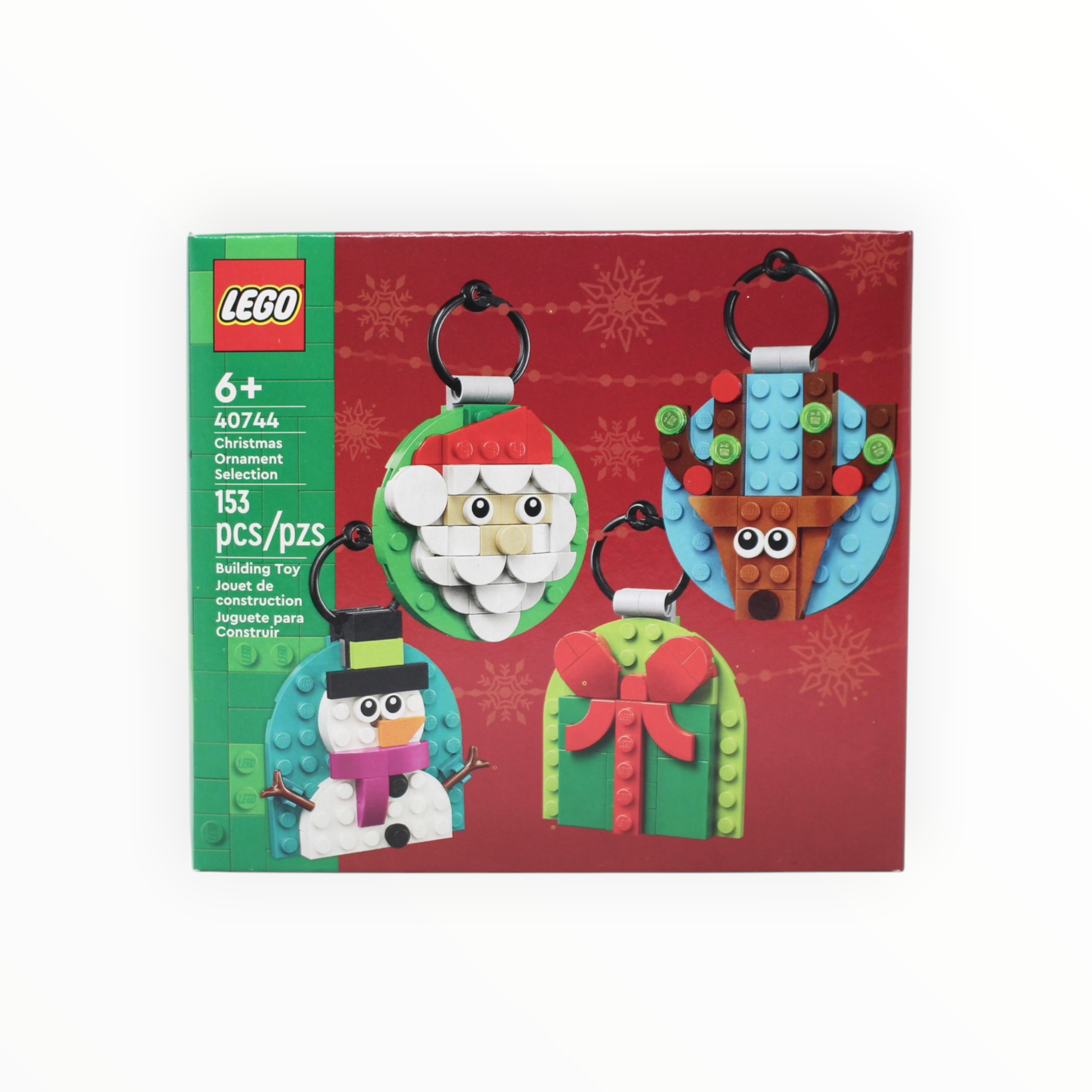 Retired Set 40744 LEGO Christmas Ornament Selection