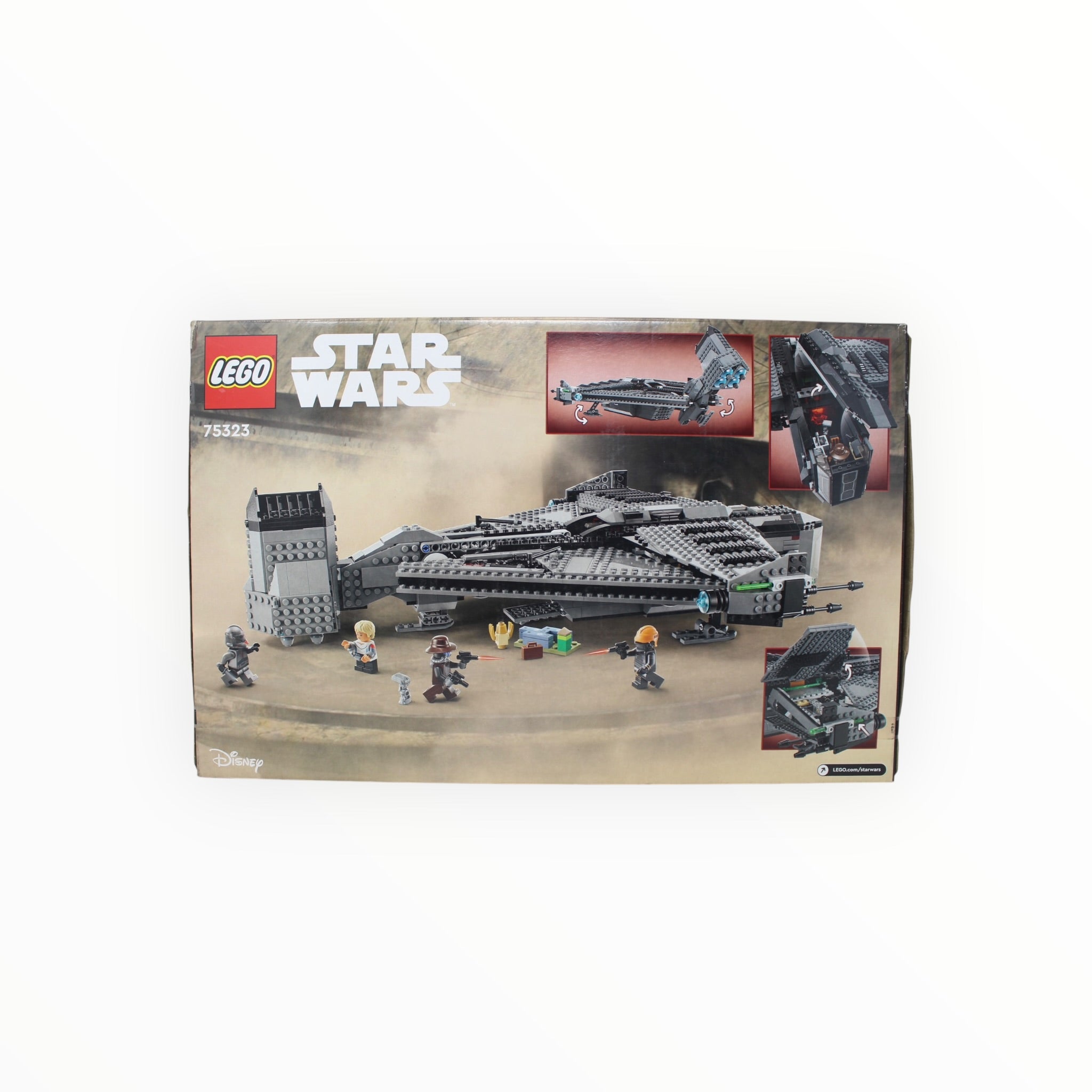 Retired Set 75323 Star Wars The Justifier (damaged box)