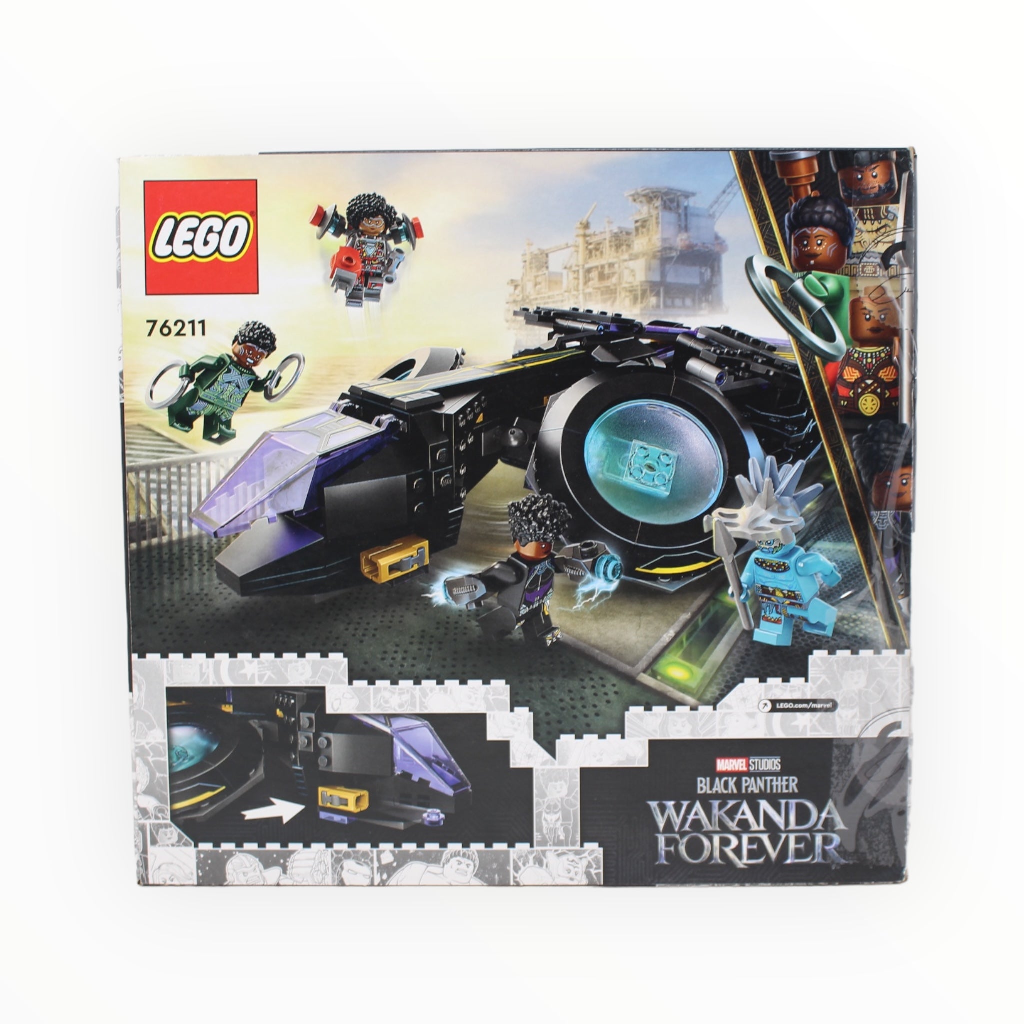 Certified Used Set 76211 Wakanda Forever Shuri’s Sunbird