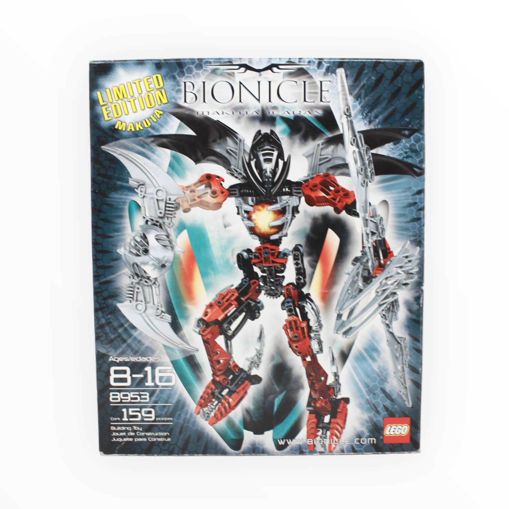 Certified Used Set 8953 Bionicle Makuta Icarax