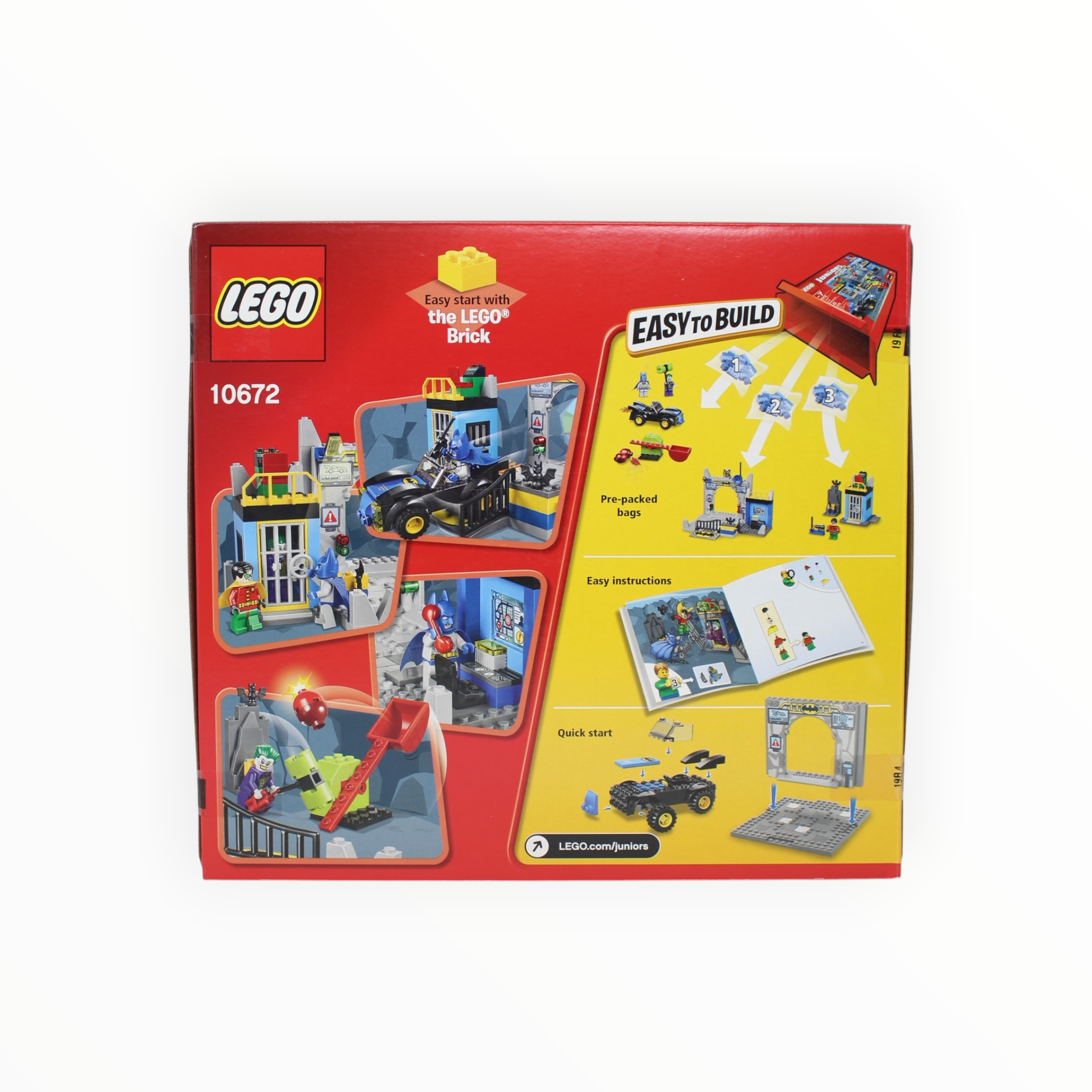 Retired Set 10672 DC Juniors Batman: Defend the Batcave